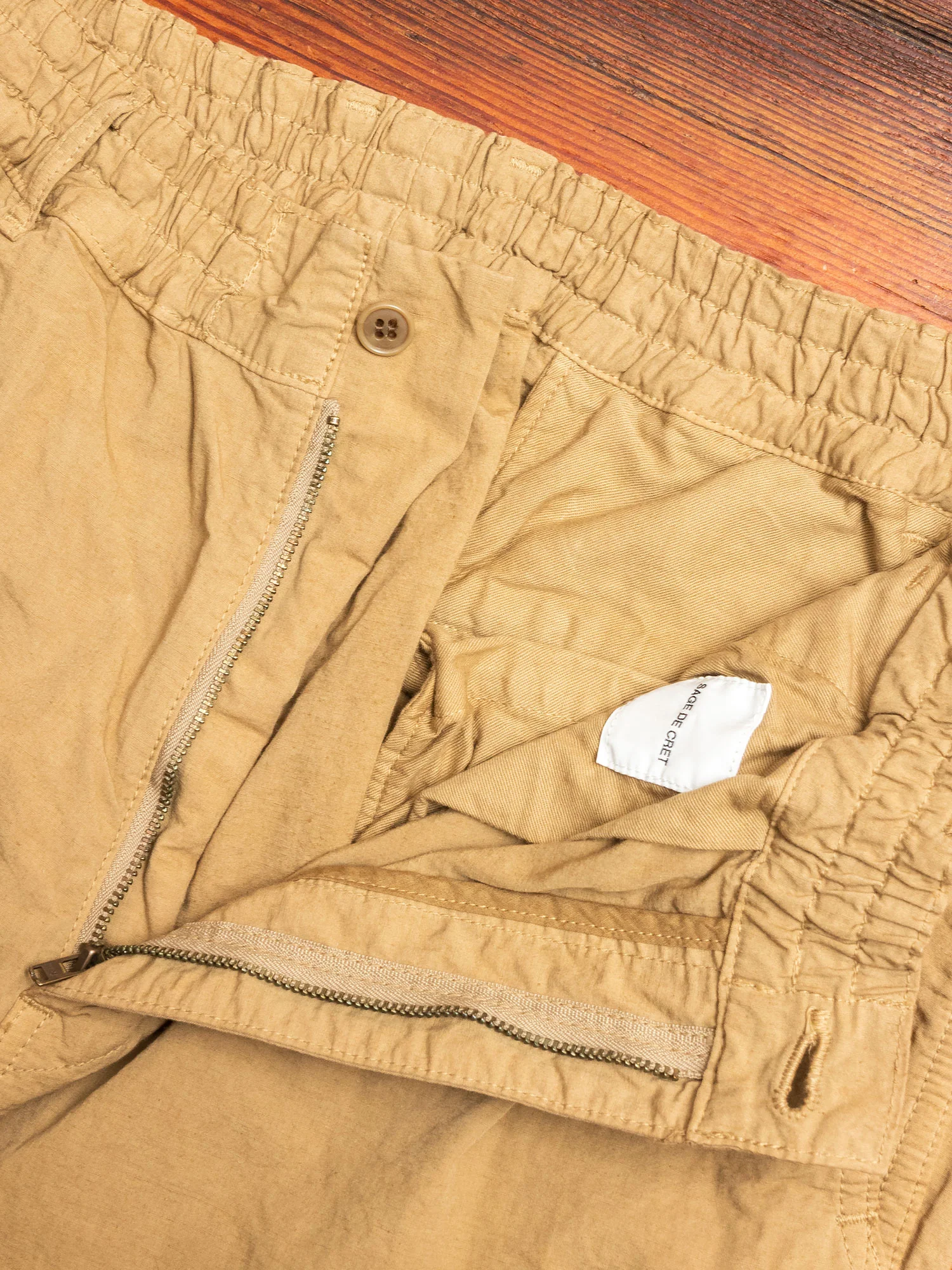 Hemp Easy Pants in Beige - Image 6