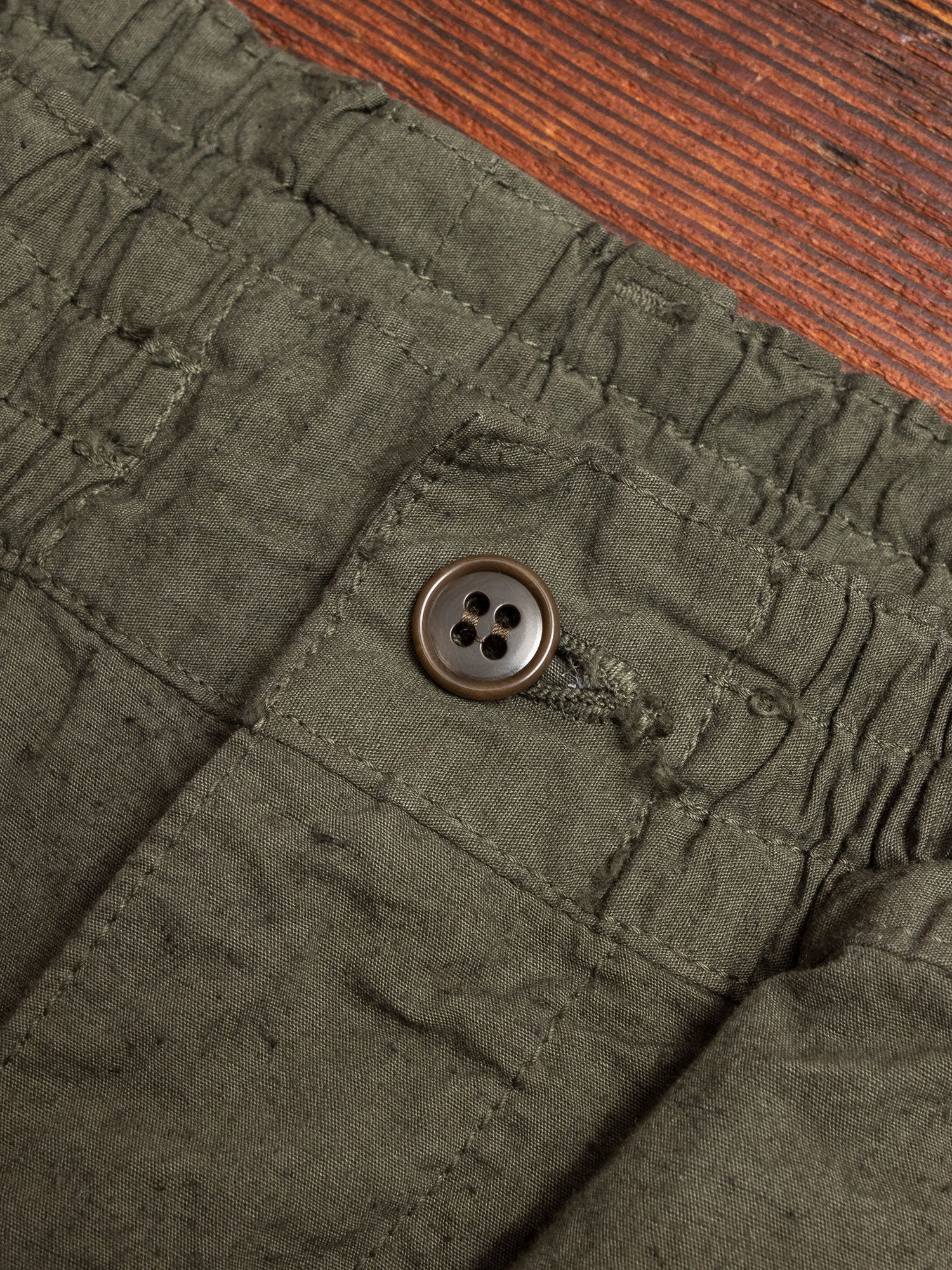 Hemp Easy Pants in Khaki - Image 5