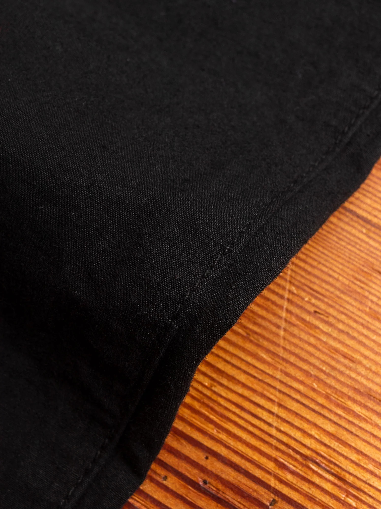 Hemp Tapered Pants in Black - Image 7