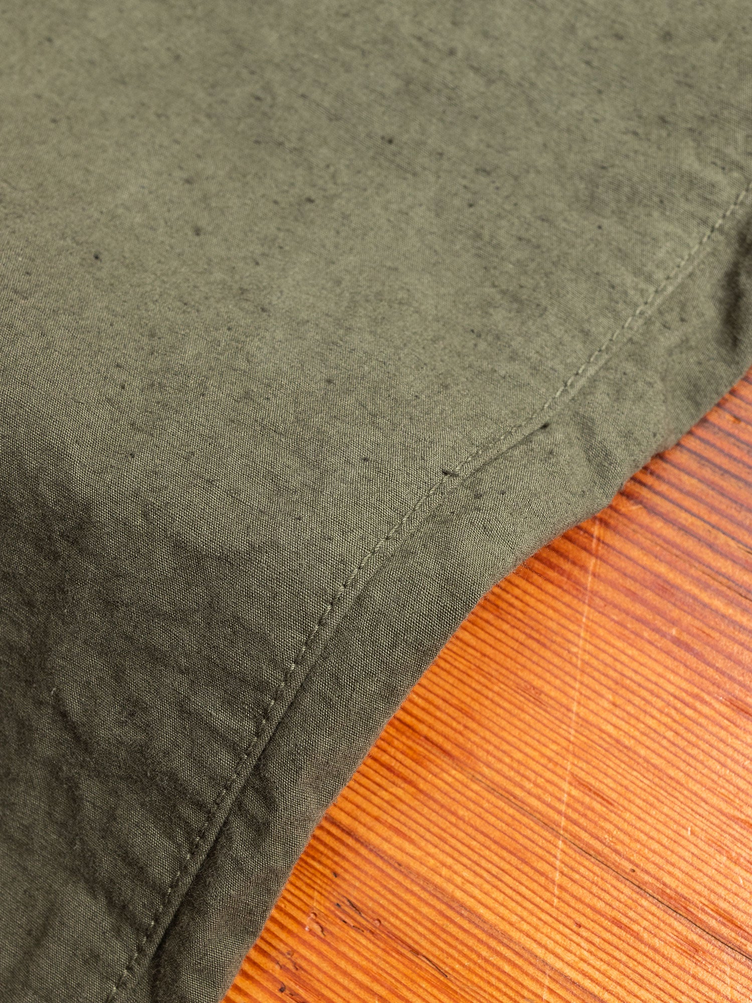 Hemp Tapered Pants in Khaki - Image 8