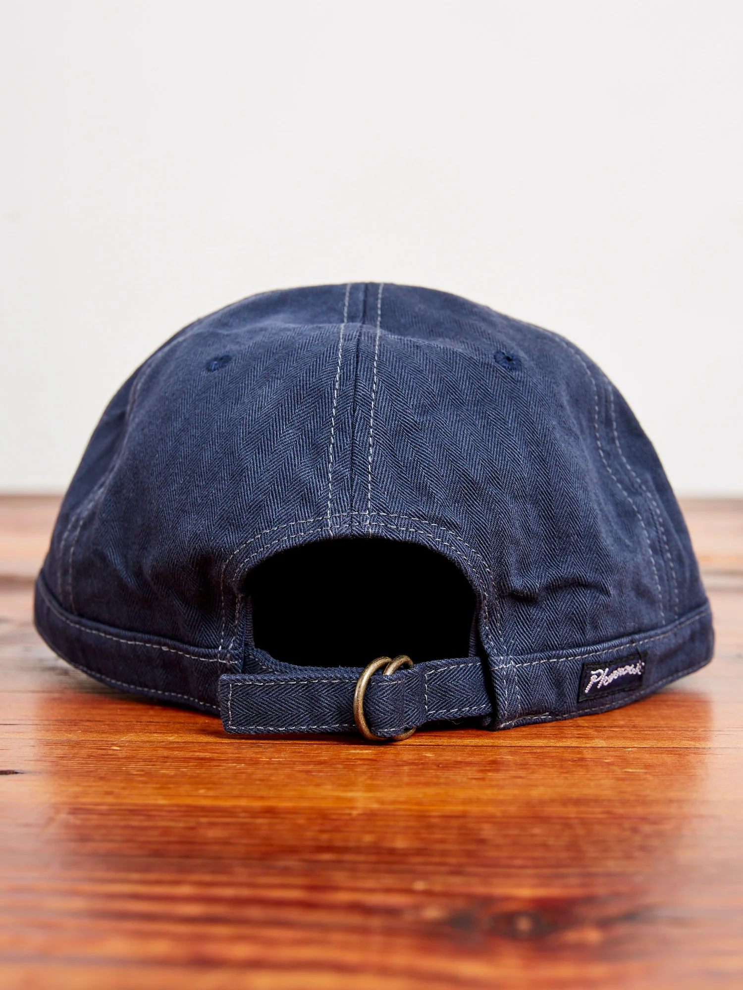 Herringbone Work Cap in Indigo - Image 5