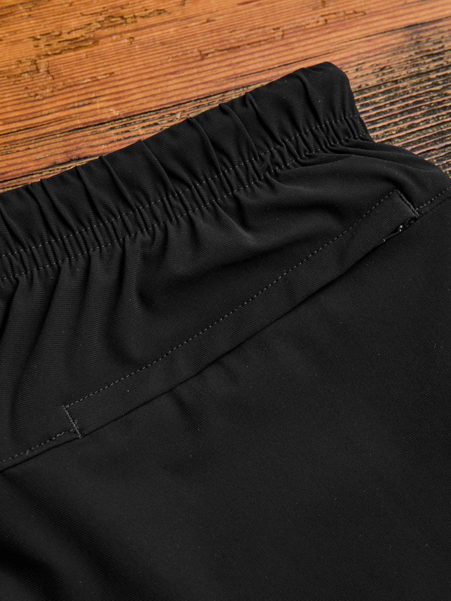 High Gauge Knit Swim Short in Black - Image 8