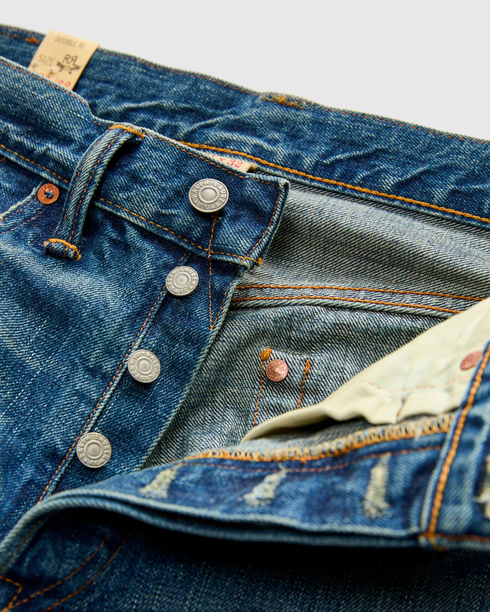 "Hillsview Wash"  16oz Selvedge Denim - Straight Fit - Image 6
