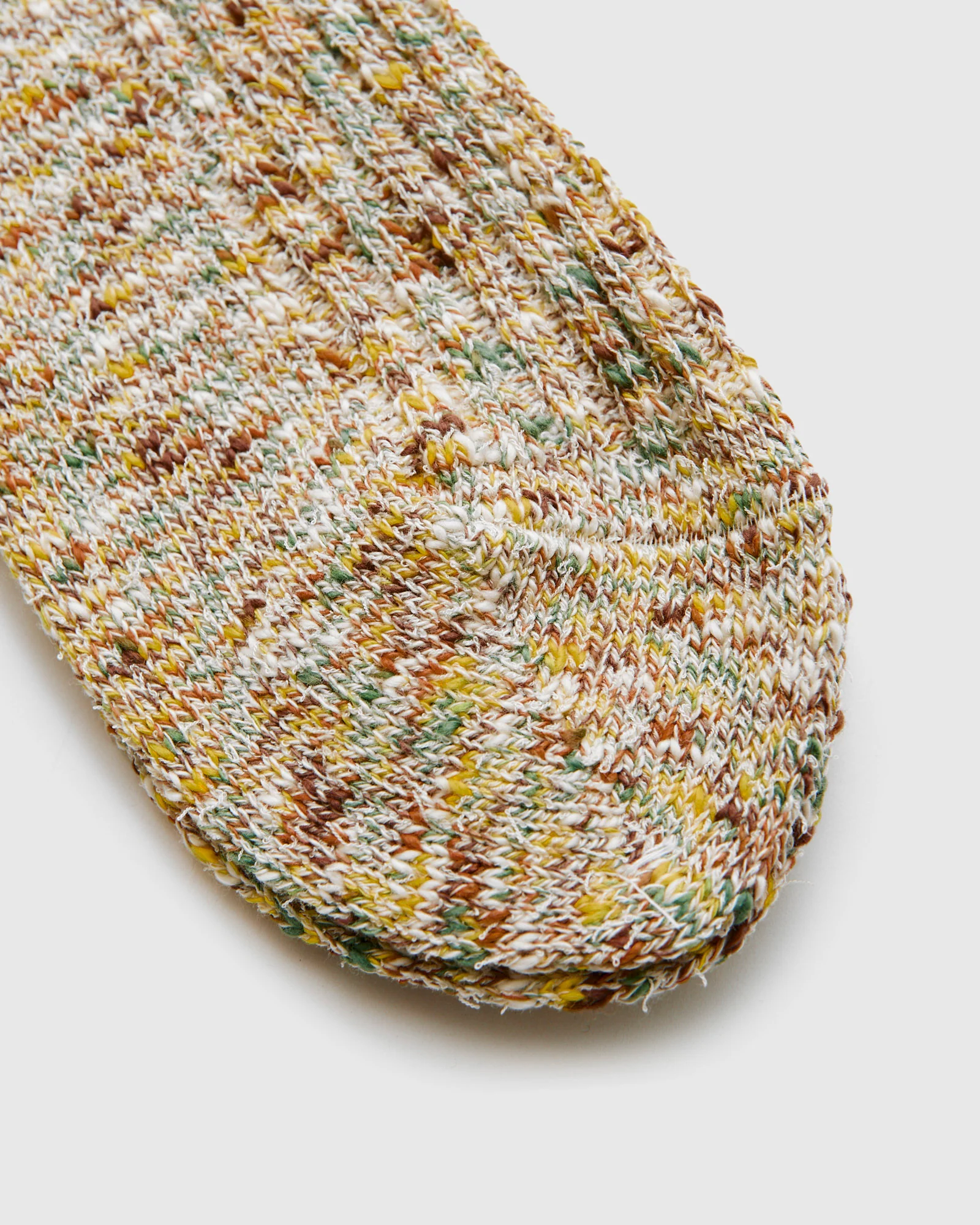 Homespun Yarn Crew Sock in Elote - Image 3