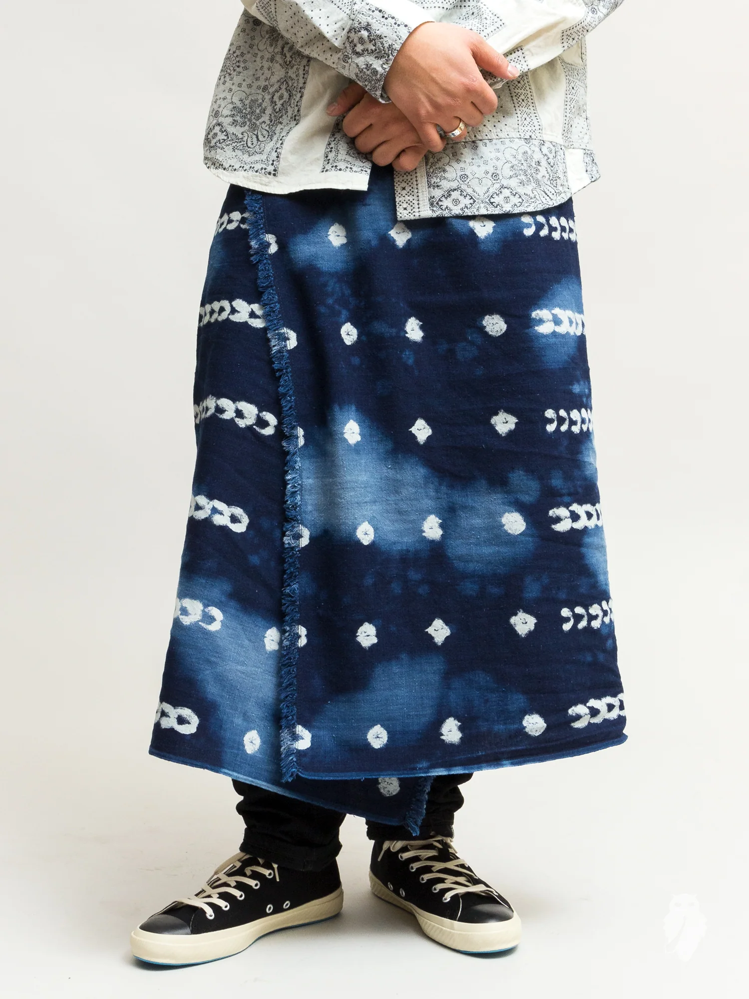 Hoof Crafts Stole in Indigo - Image 3