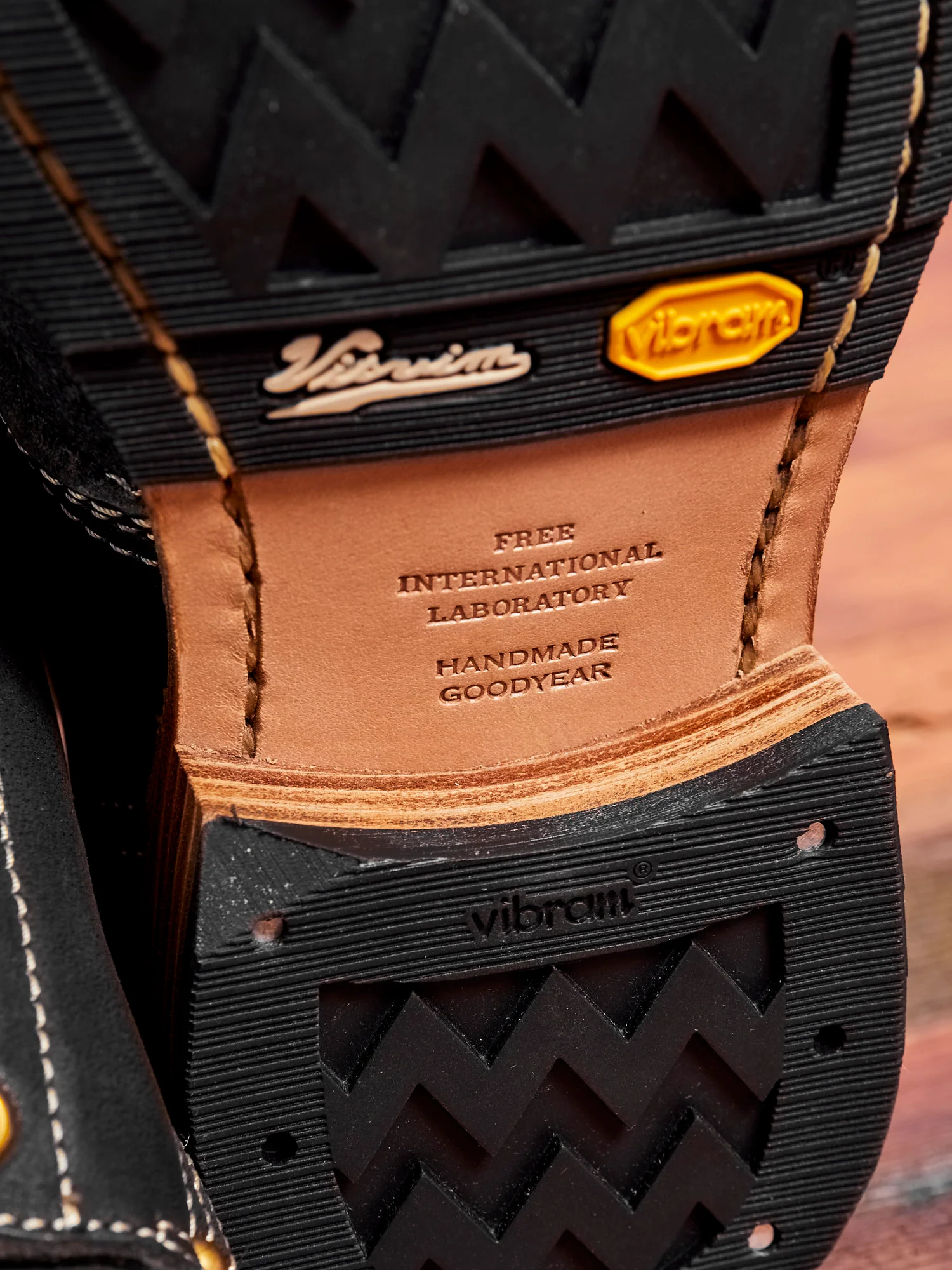 Horsehide Brigadier Boots-Folk in Black - Image 4