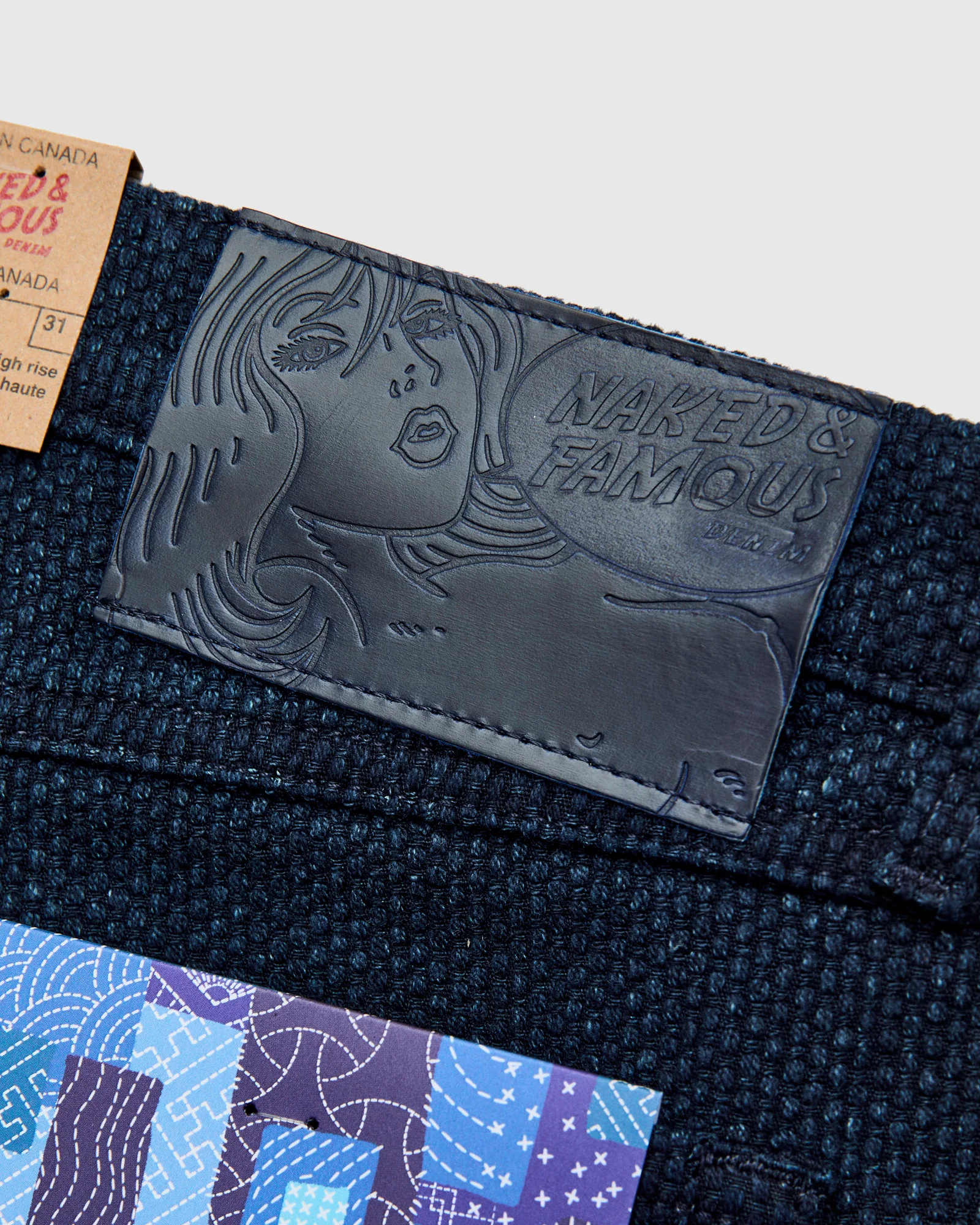 "Indigo Sashiko" 12.5oz Jacquard Denim - True Guy Fit - Image 6