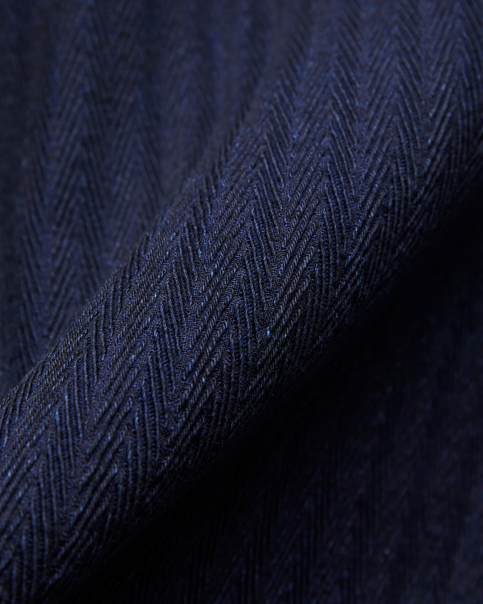 "Indigo Sugiaya" 12oz Herringbone Dobby Jacket - Image 9