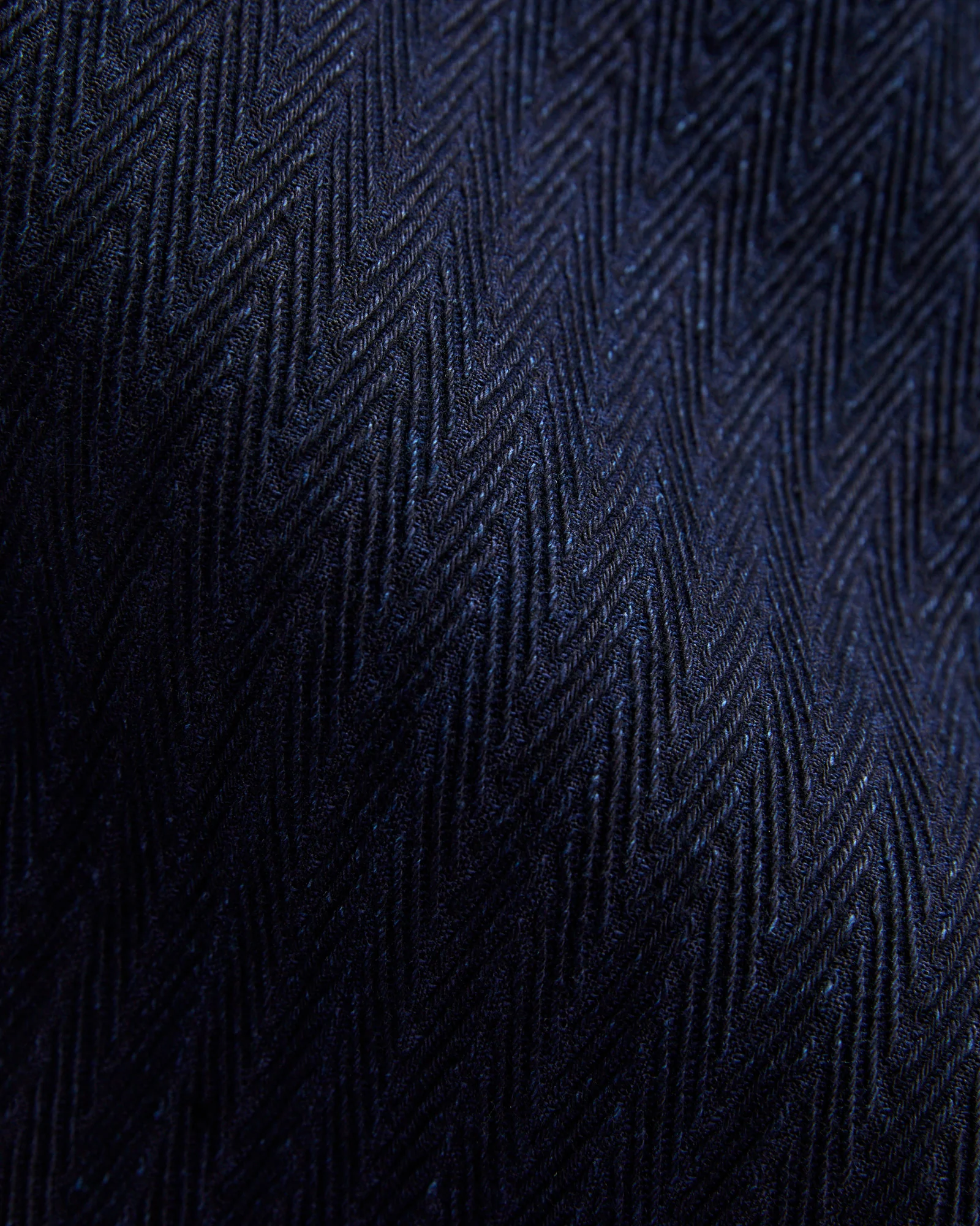 "Indigo Sugiaya" 12oz Herringbone Dobby Twill - Weird Guy Fit - Image 8