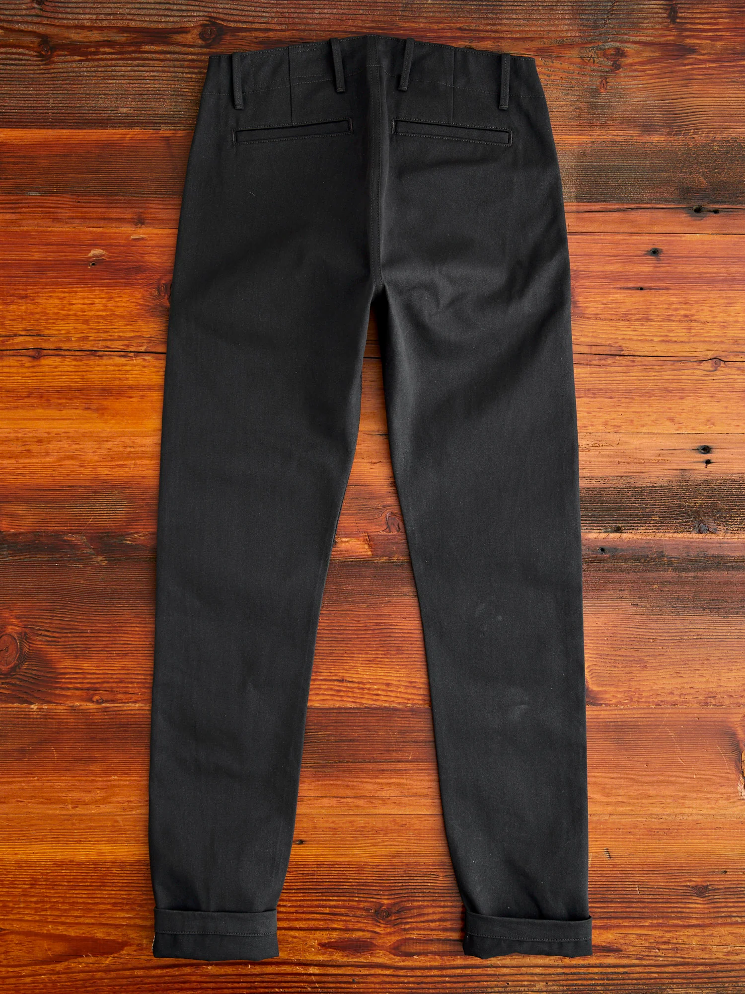 "Infantry Pant" in Grey Selvedge Twill - Image 10