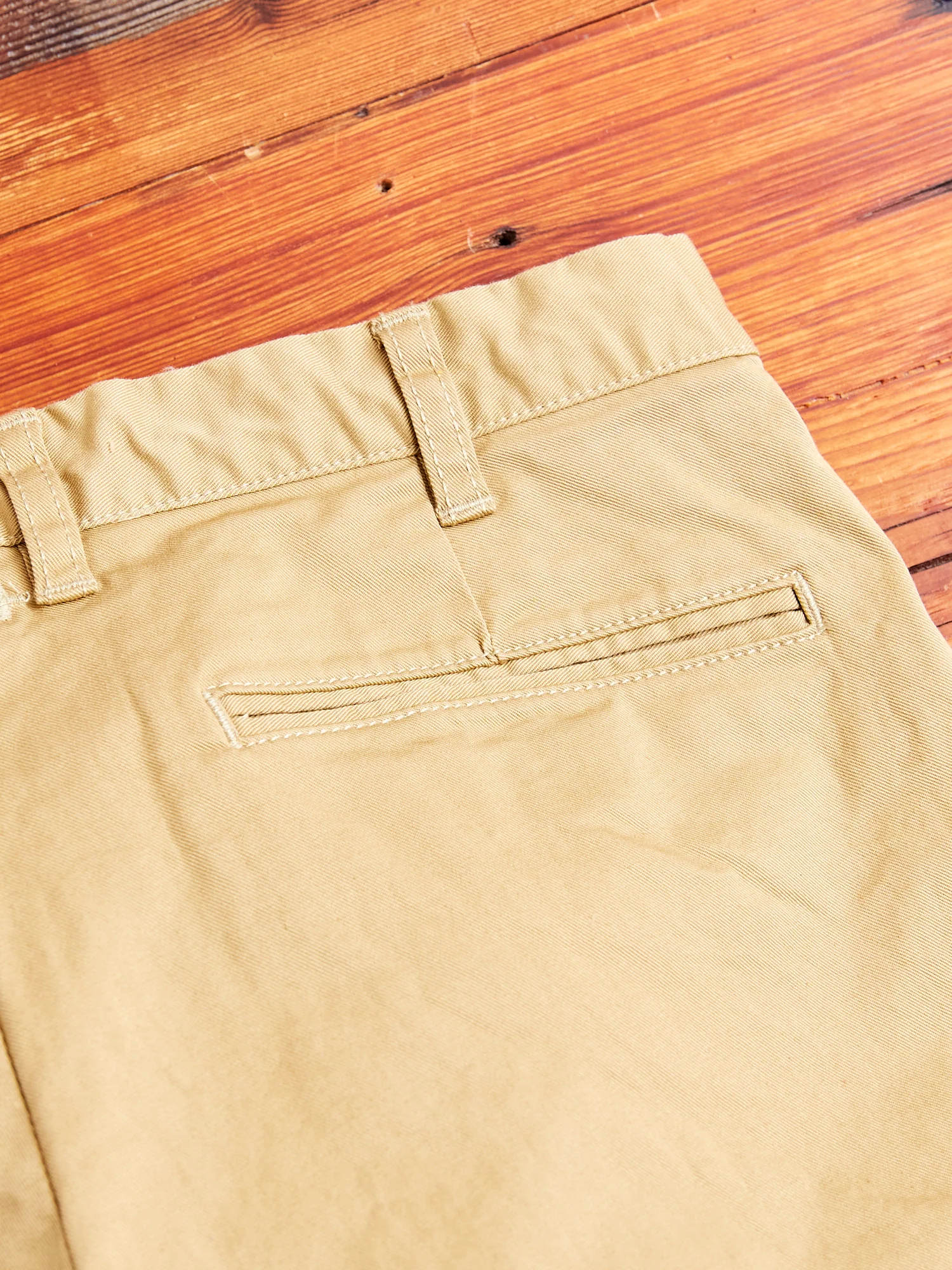 Ivy Chino Shorts in Beige - Image 8