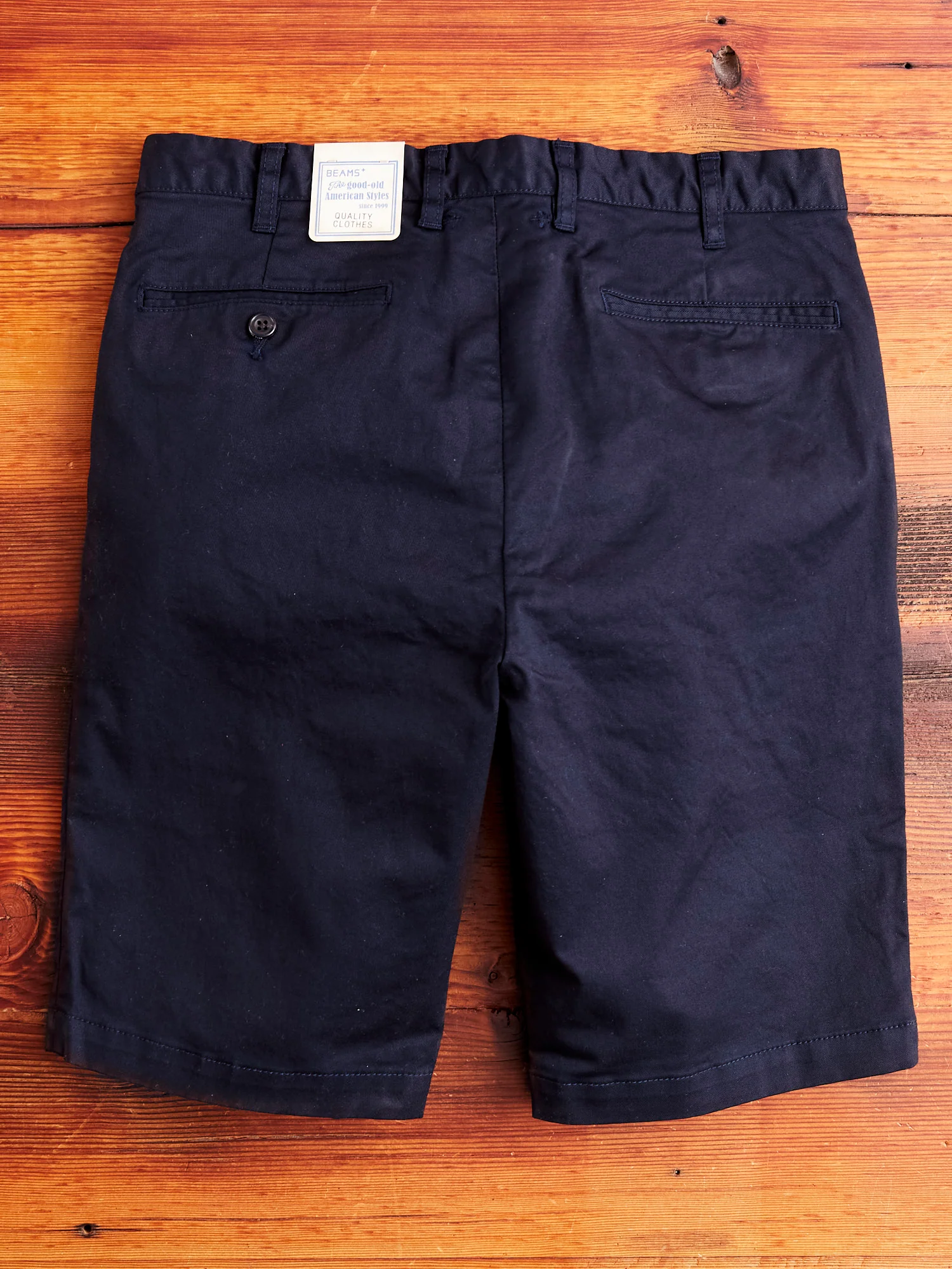 Ivy Chino Shorts in Navy - Image 8