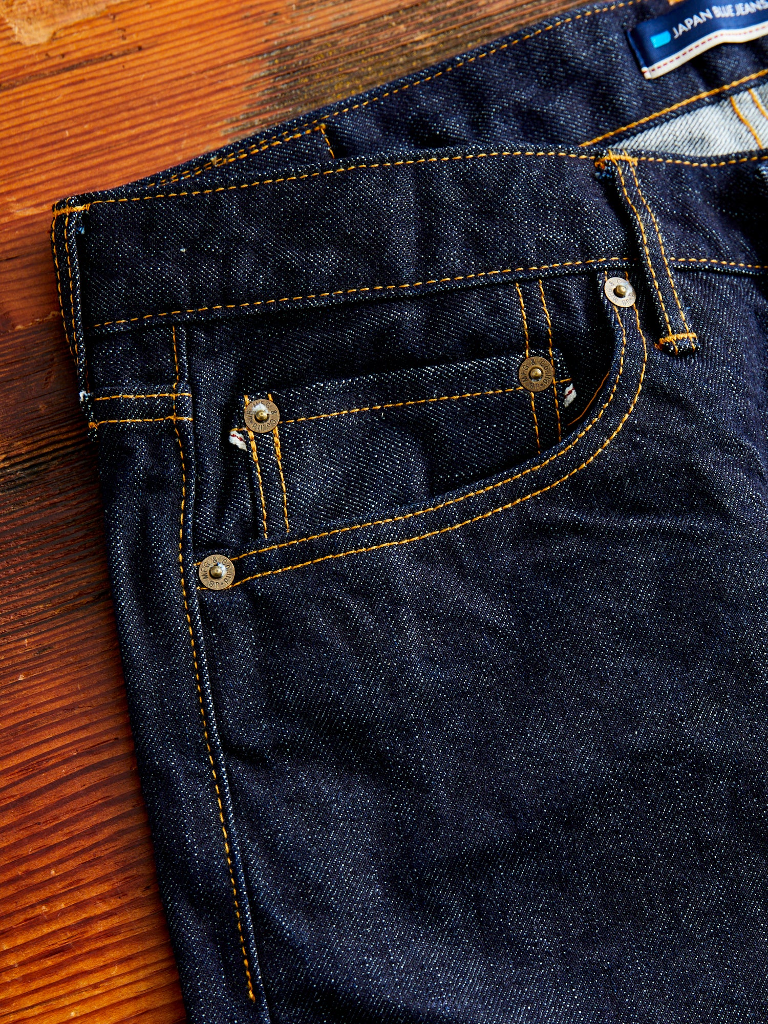 J201-IND "Circle" 14.8oz Selvedge Denim - Tapered Fit - Image 5