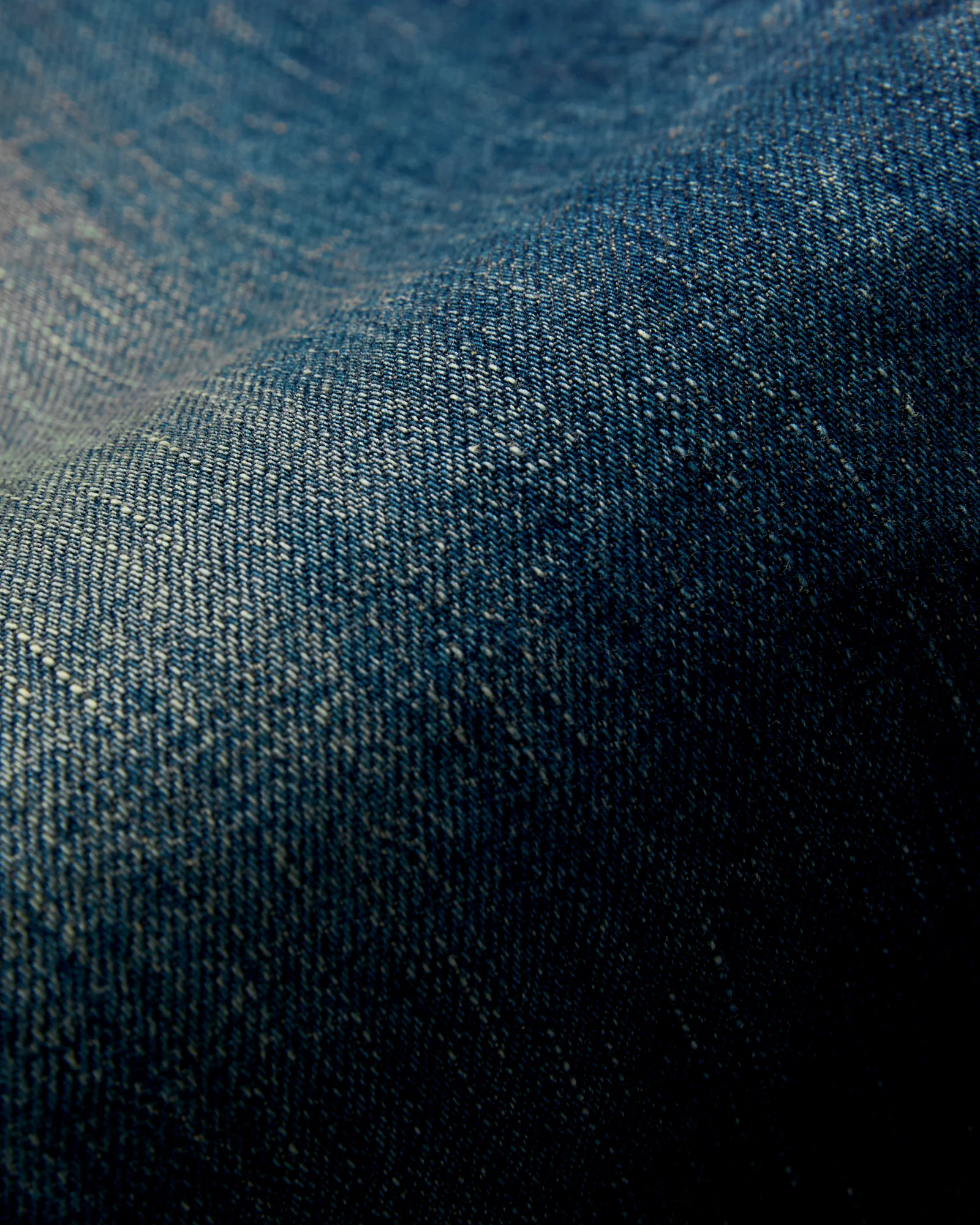 J301-D01 "US Cotton Dark Wash" 14.8oz Washed Selvedge Denim - Straight Tapered Fit - Image 8