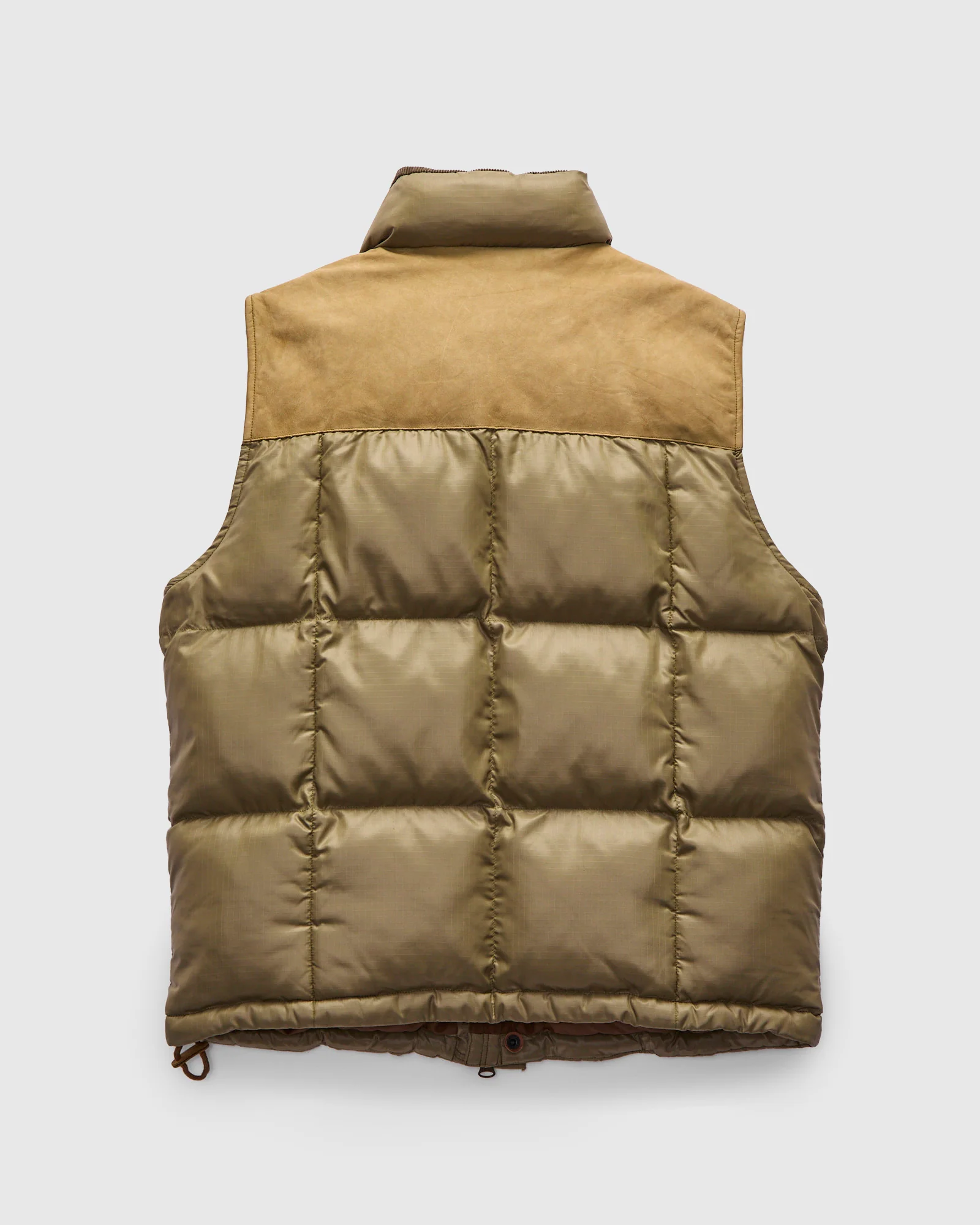 Jacobson Down Vest in Vintage Olive - Image 3