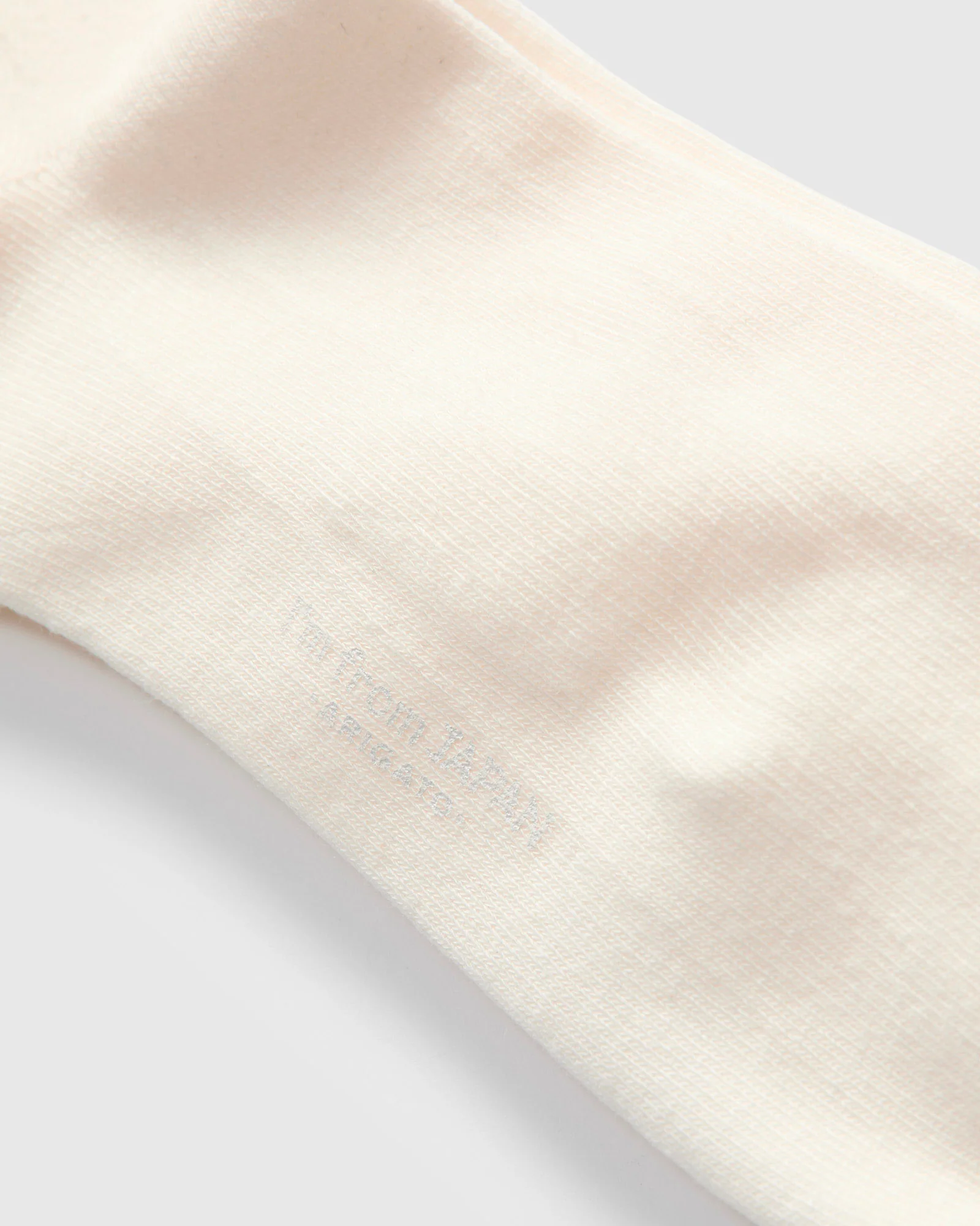 Japanese Flag Socks in Natural - Image 3