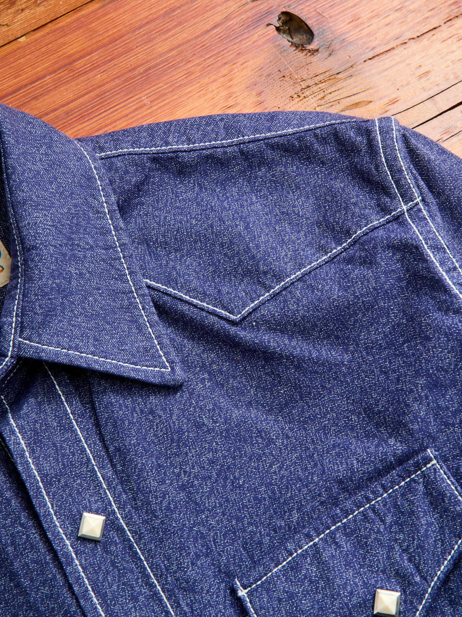 Jaspe Western Pearlsnap Shirt in Purple - Image 5