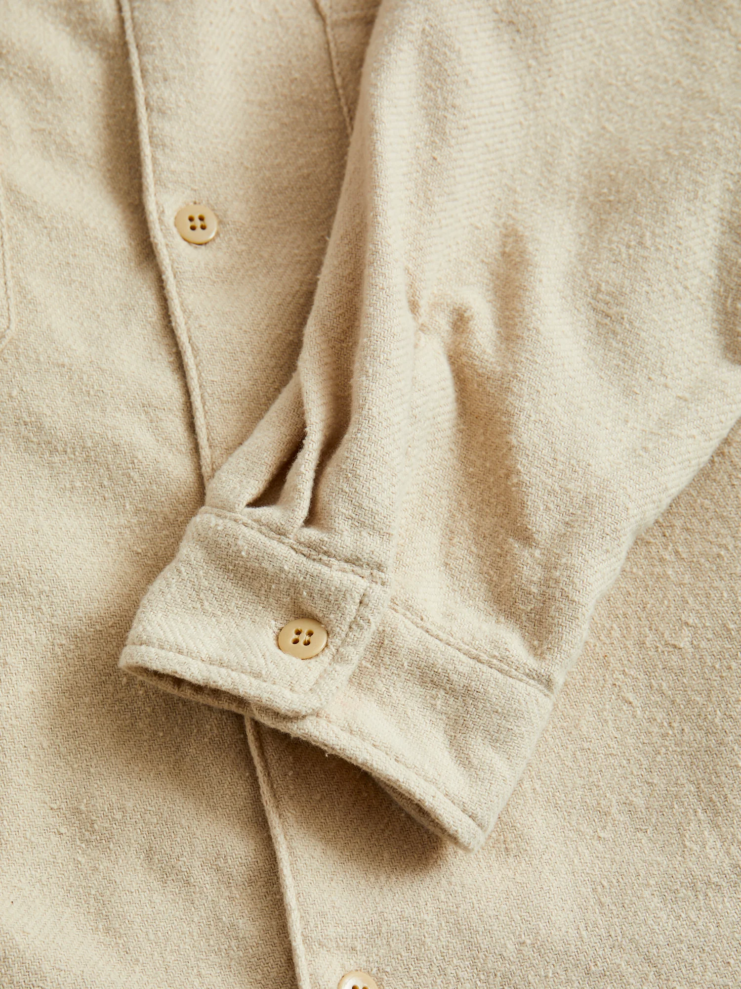 Jazz Nep Work Shirt in Beige - Image 5