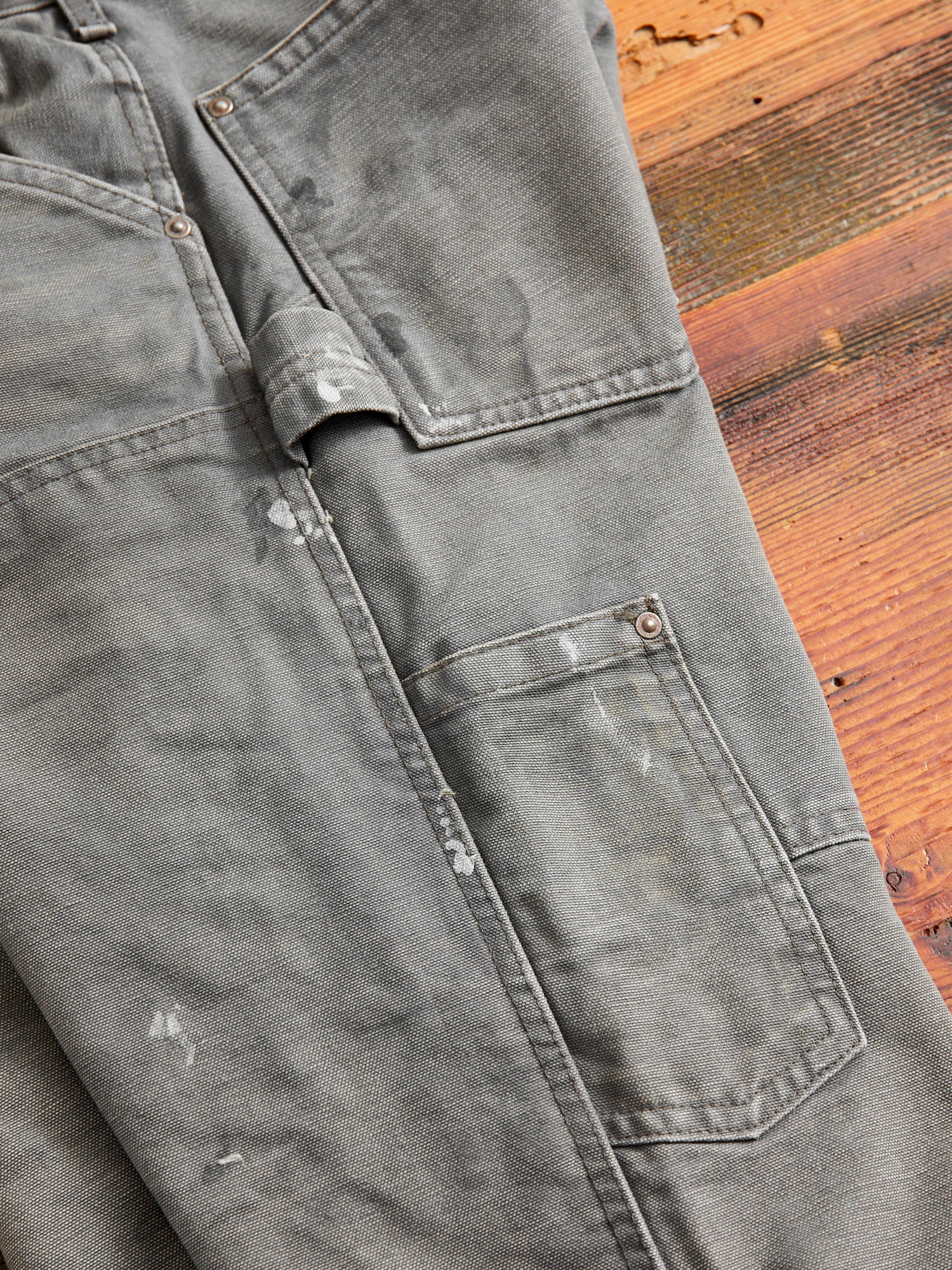 Jenkins Carpenter Pants in Distressed Grey - Image 11