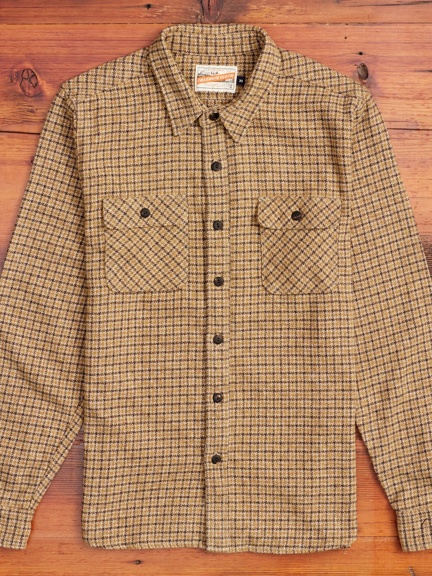 Jepson Work Shirt in Tan
