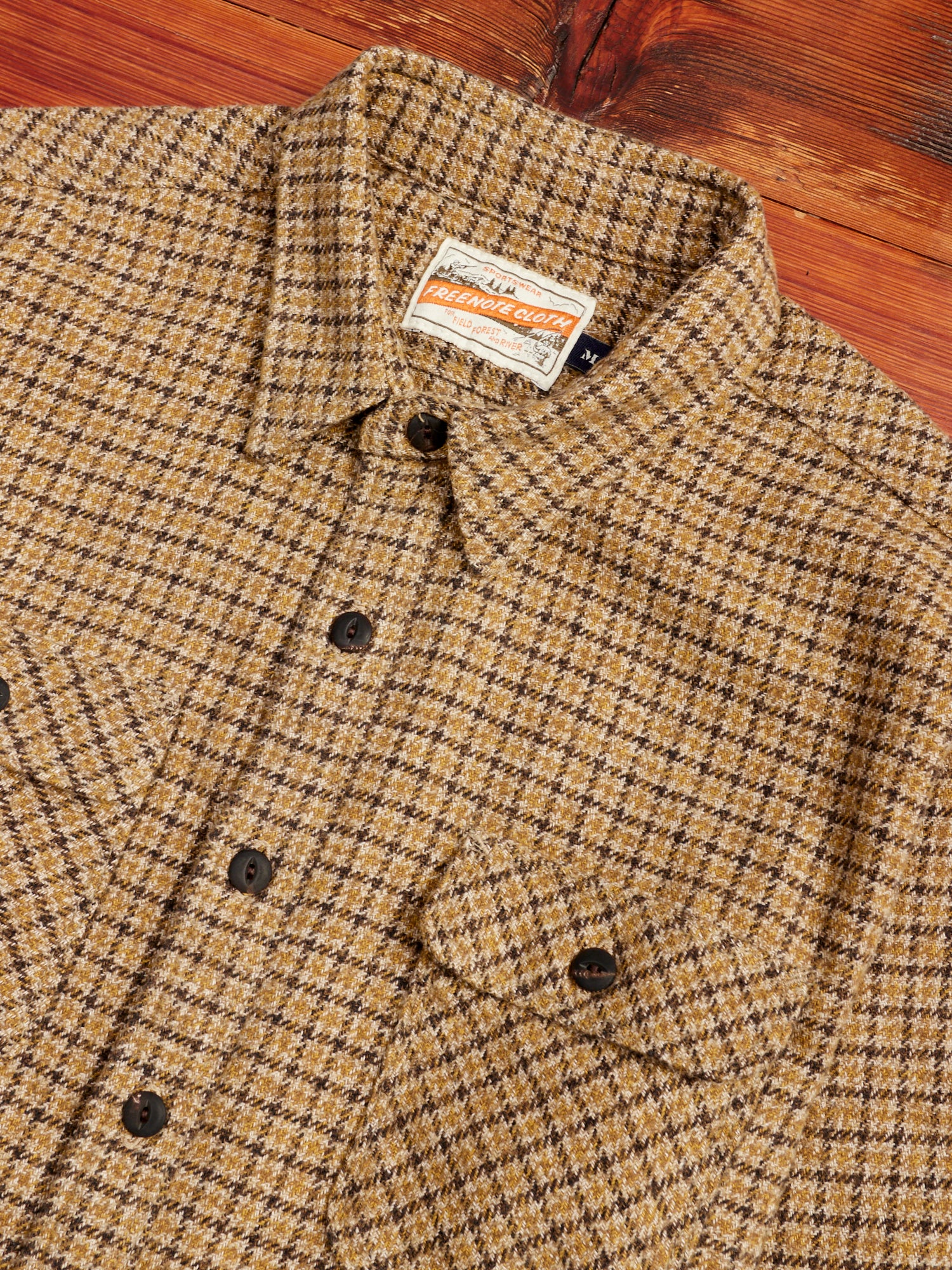 Jepson Work Shirt in Tan - Image 2