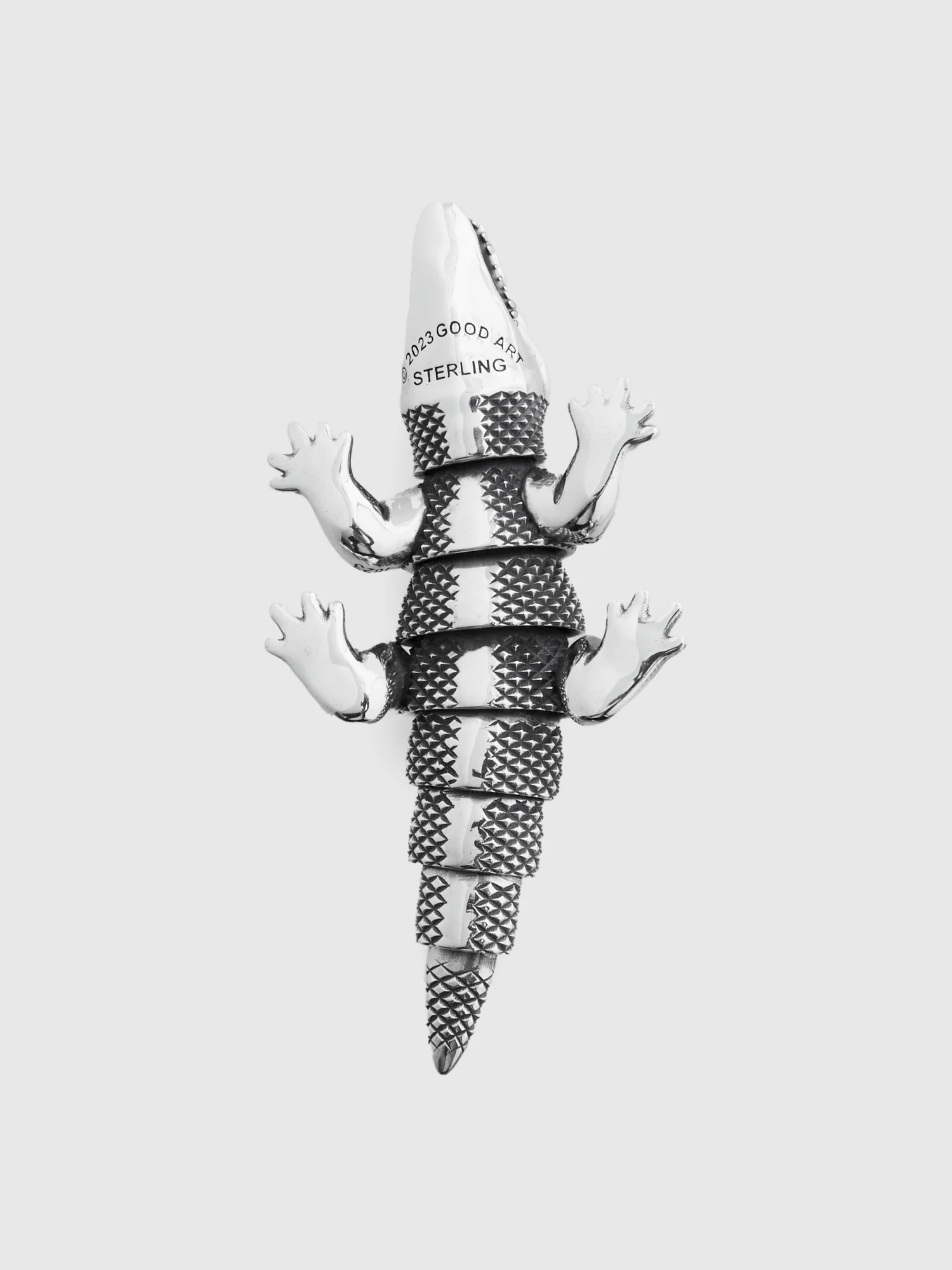 Jiggly Gator in Sterling Silver - Image 8