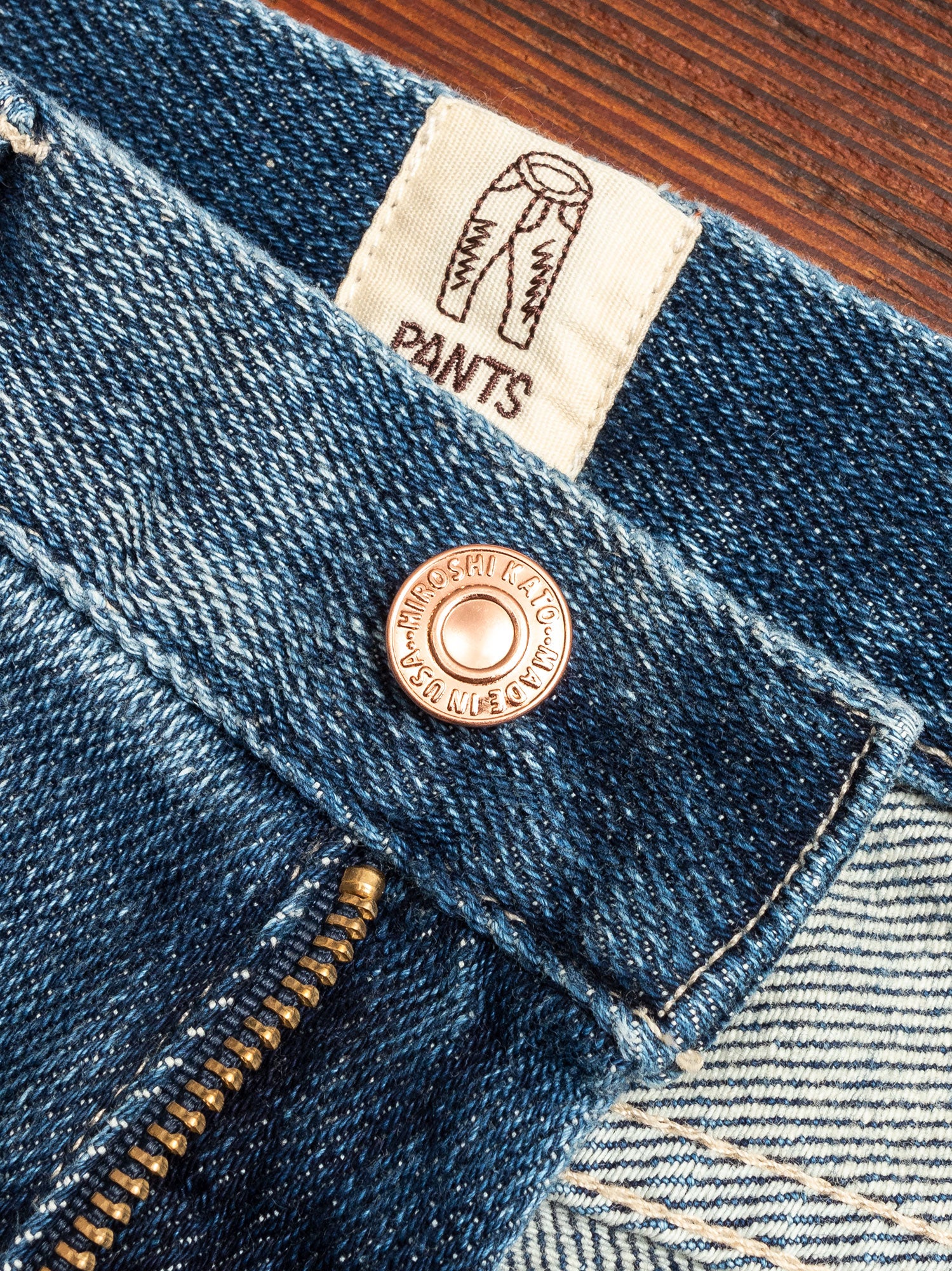 "Joey" 11.5oz Washed Indigo Stretch Selvedge Air Denim - Pen Slim - Image 7