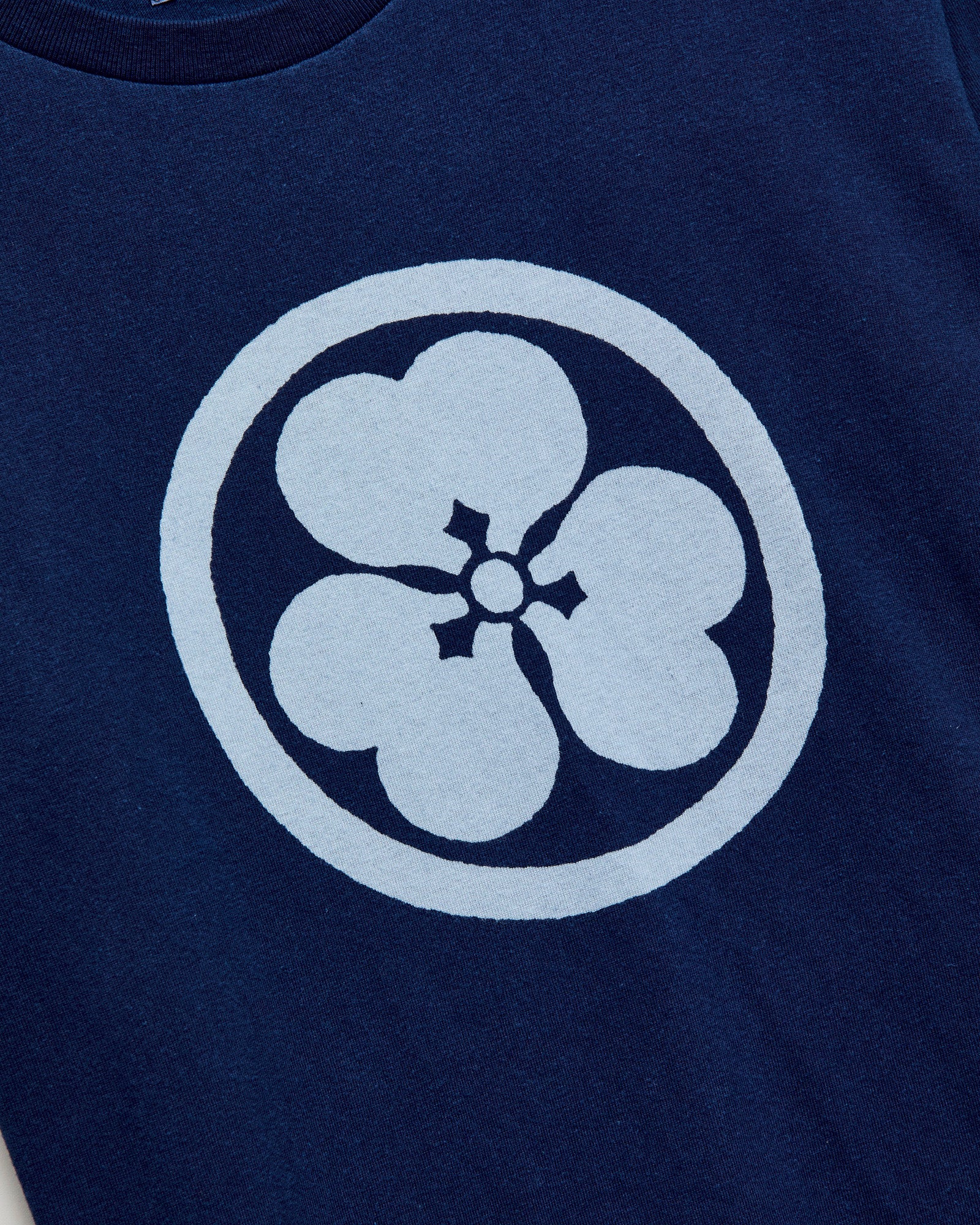 "Katabami" Bassen T-Shirt in Indigo - Image 5