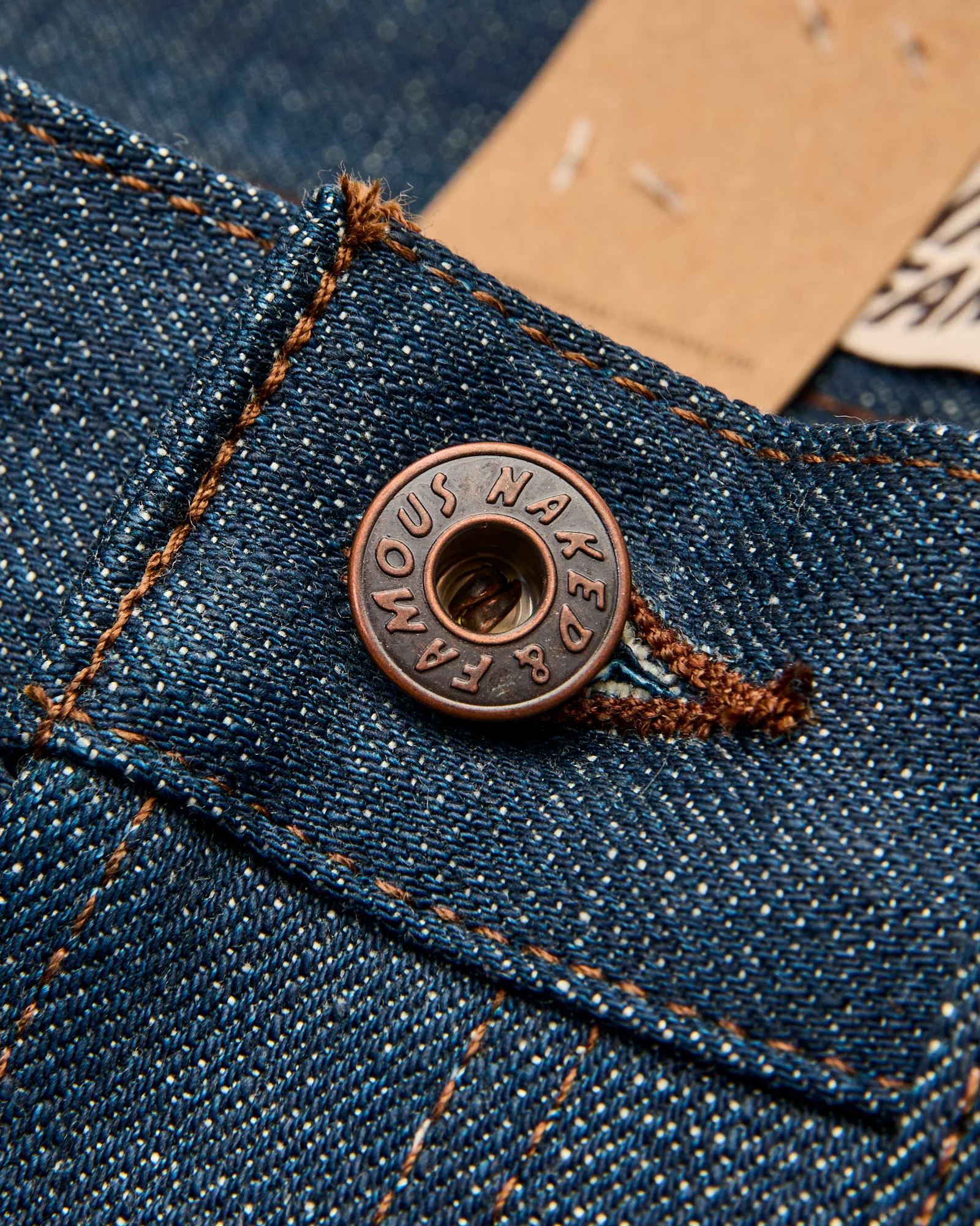 "Kawataro" 14.5oz Greencast Selvedge Denim - True Guy Fit - Image 6