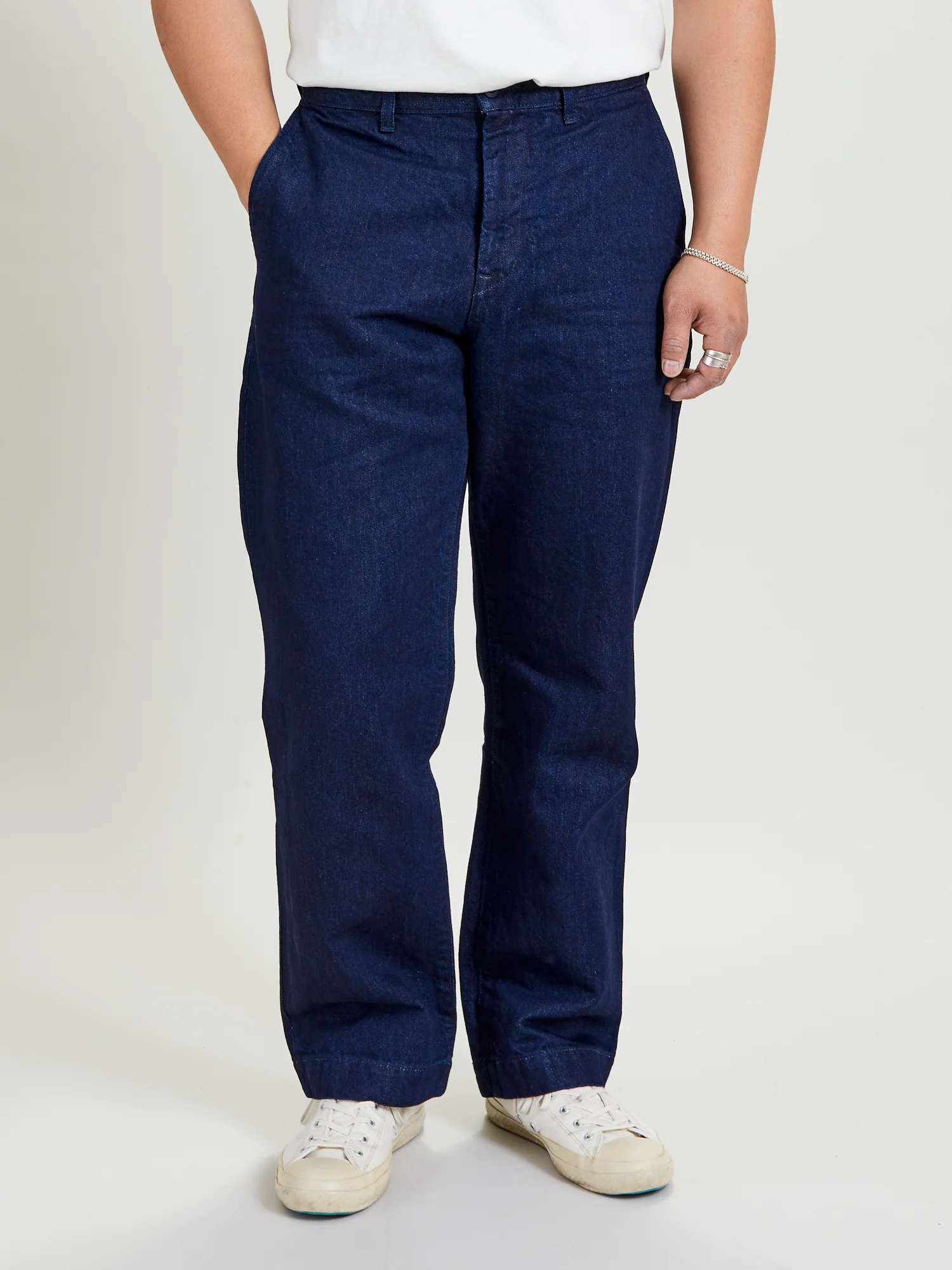 Kouzo Denim Trousers in Indigo - Image 2