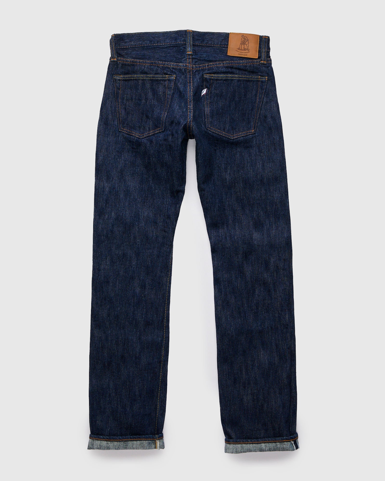 KS-15oz-005 "Kasuri" 15oz Slub Selvedge Denim - Slim Straight Fit - Image 3