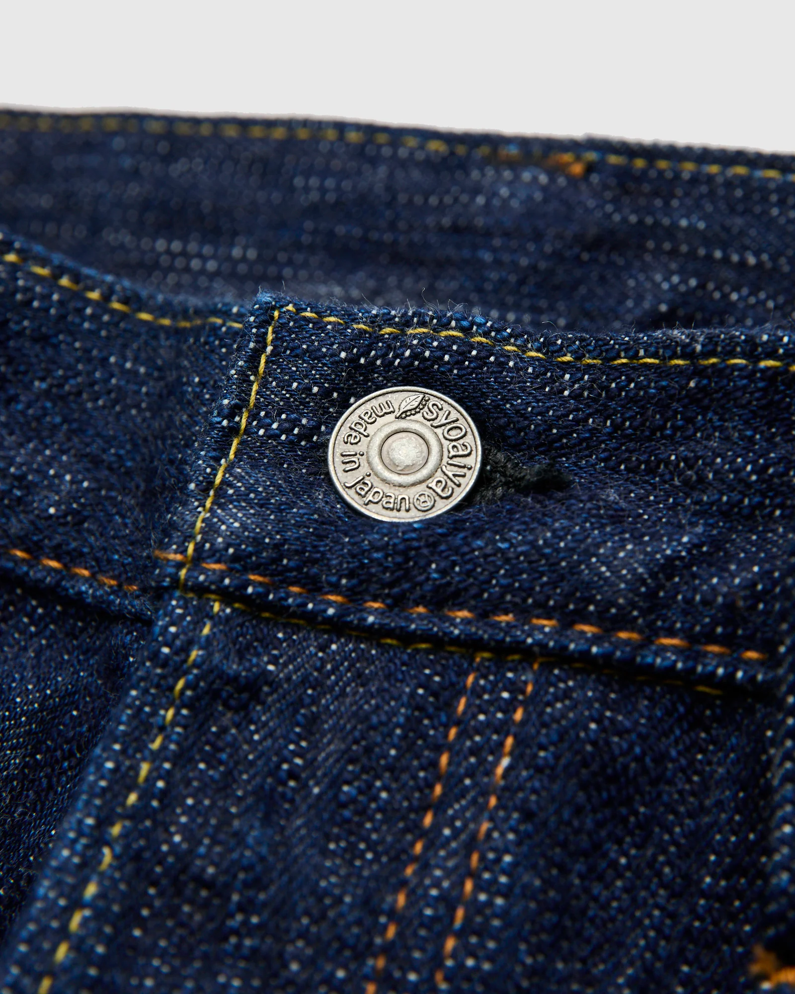 KS-15oz-005 "Kasuri" 15oz Slub Selvedge Denim - Slim Straight Fit - Image 7