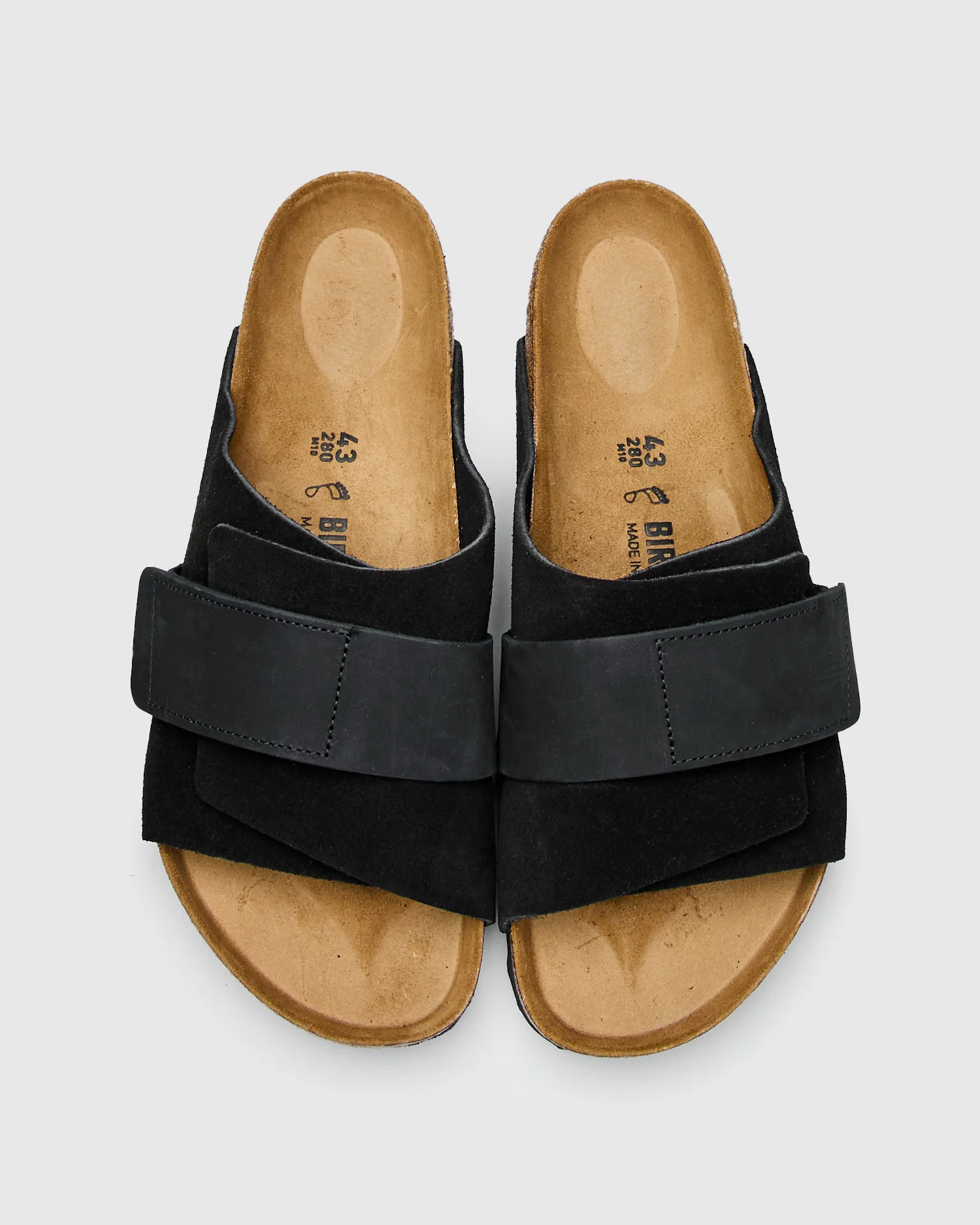 Kyoto Sandal in Black Suede Roughout - Image 5