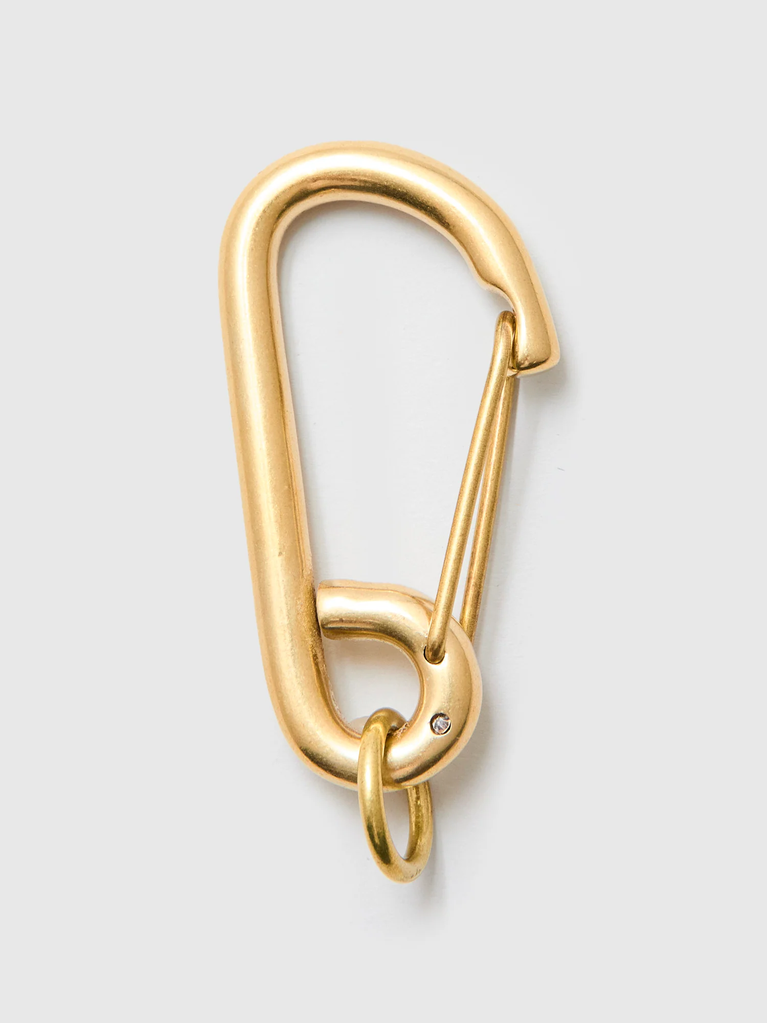 Large Carabiner in Brass - Image 4