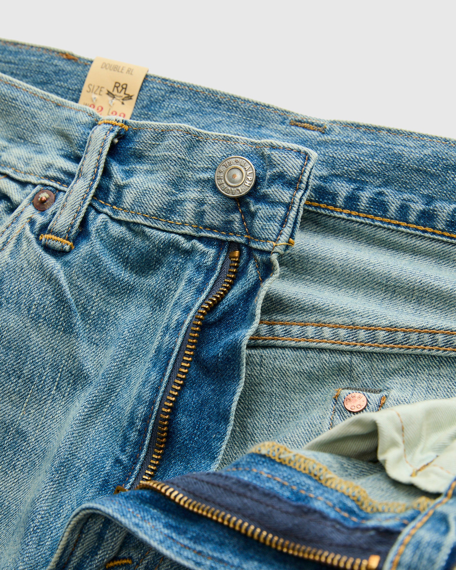 "Lawton Wash" 11oz Selvedge Denim - High Slim Fit - Image 7