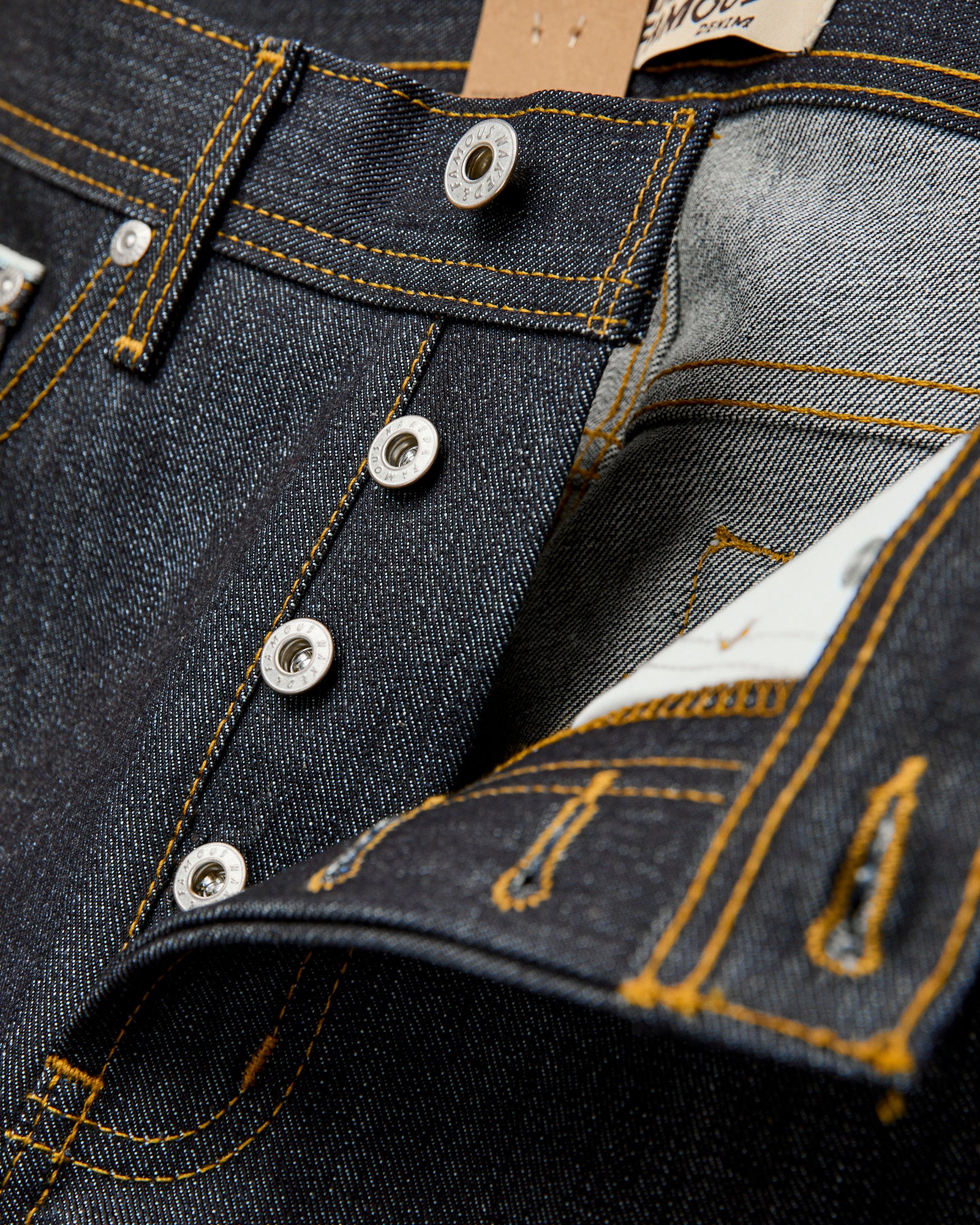 "Left Hand Twill" 13.75oz Selvedge Denim - Easy Guy Fit - Image 10