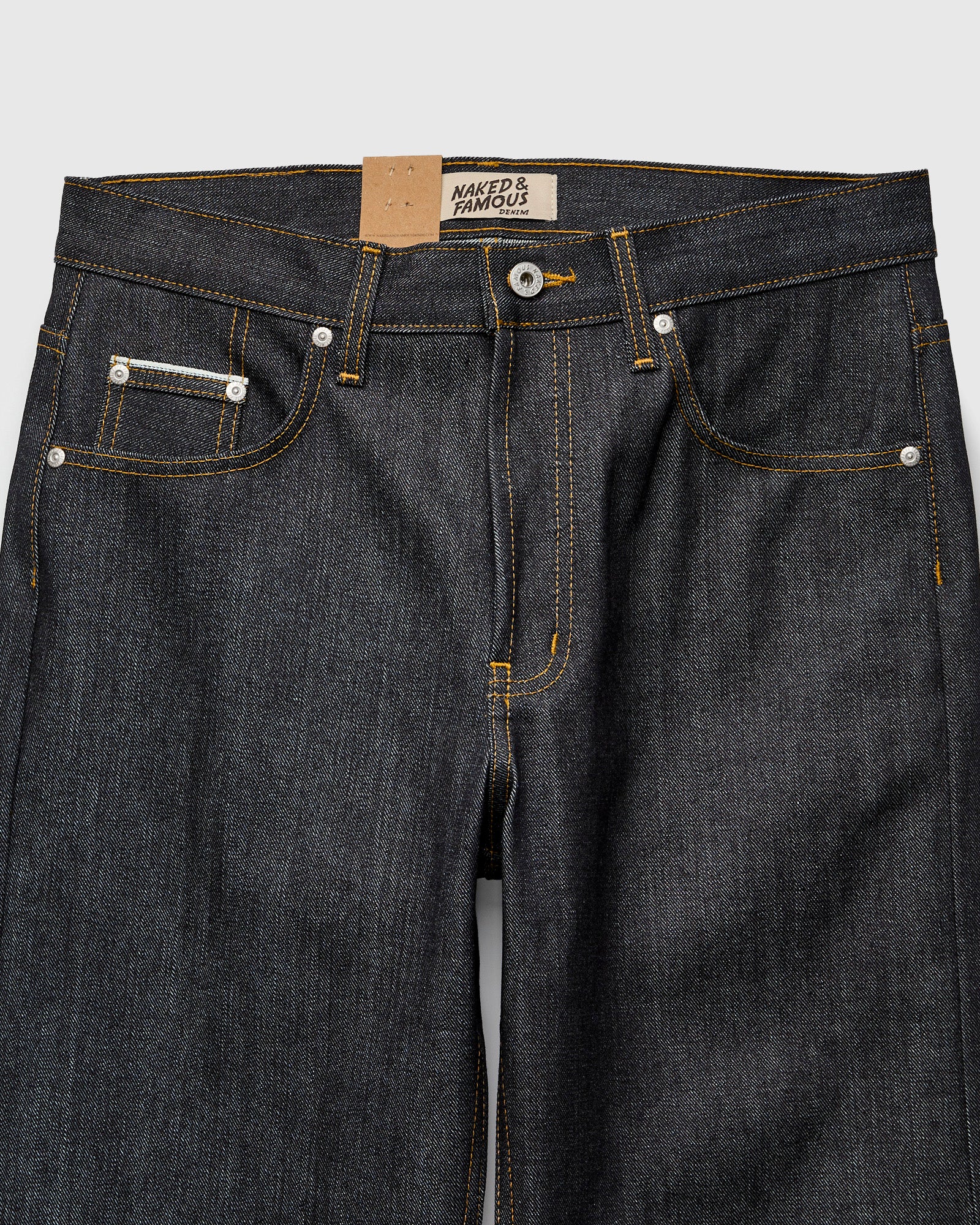 "Left Hand Twill" 13.75oz Selvedge Denim - Strong Guy Fit - Image 7