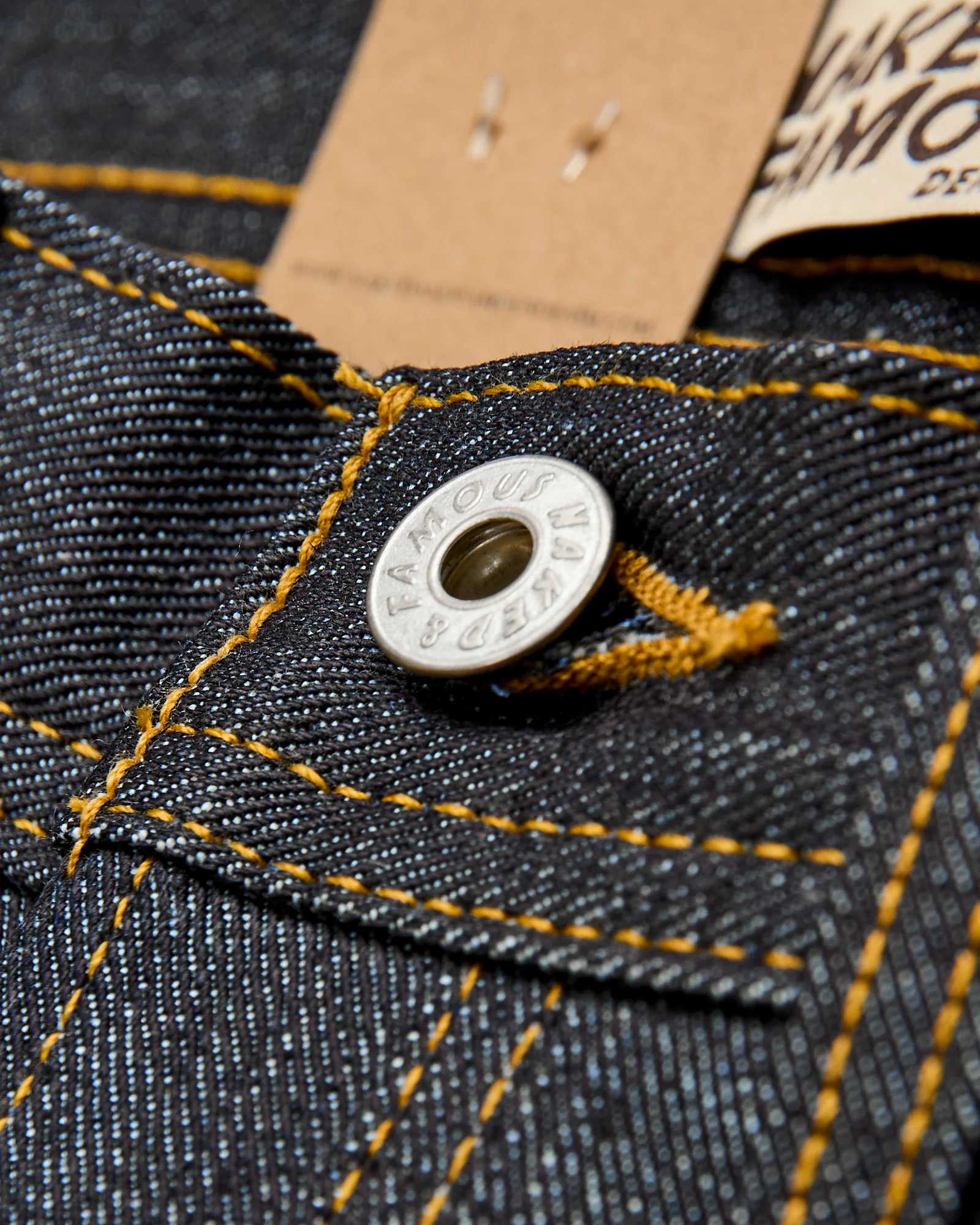 "Left Hand Twill" 13.75oz Selvedge Denim - Strong Guy Fit - Image 9