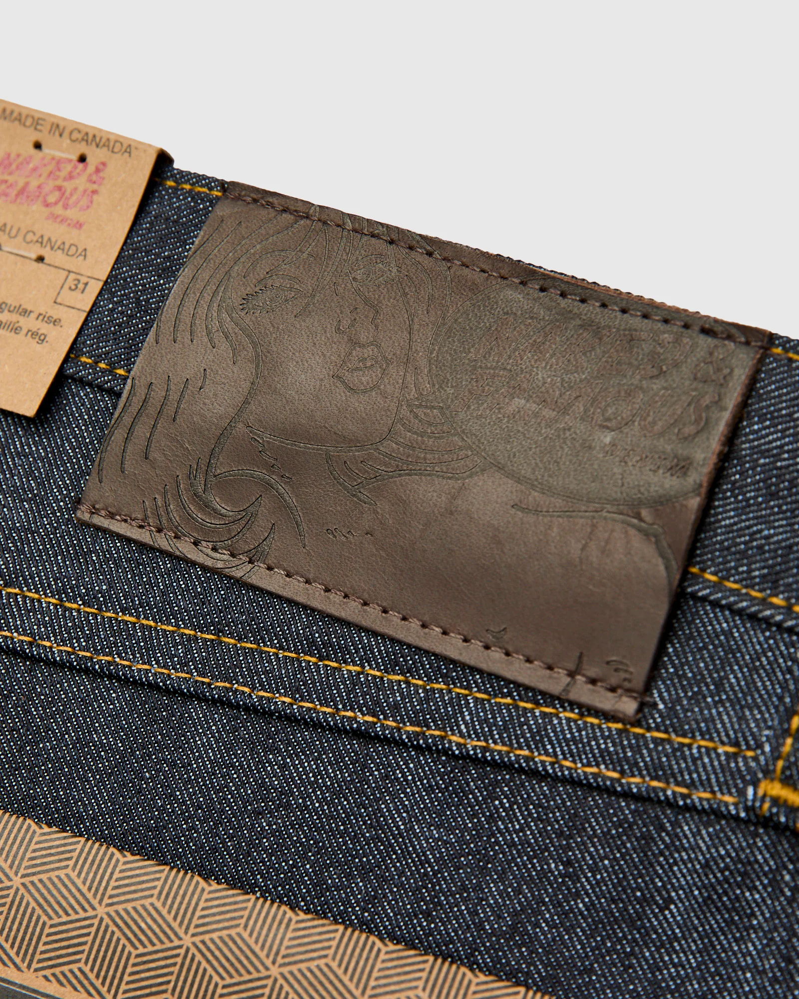 "Left Hand Twill" 13.75oz Selvedge Denim - True Guy Fit - Image 6