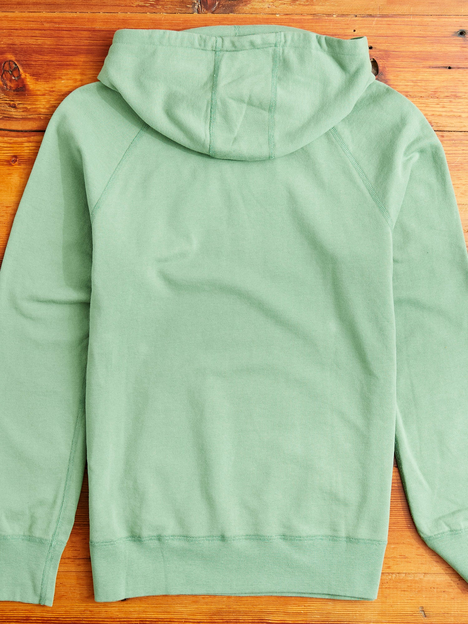 Lightweight Pullover Hoodie in Jade - Image 8