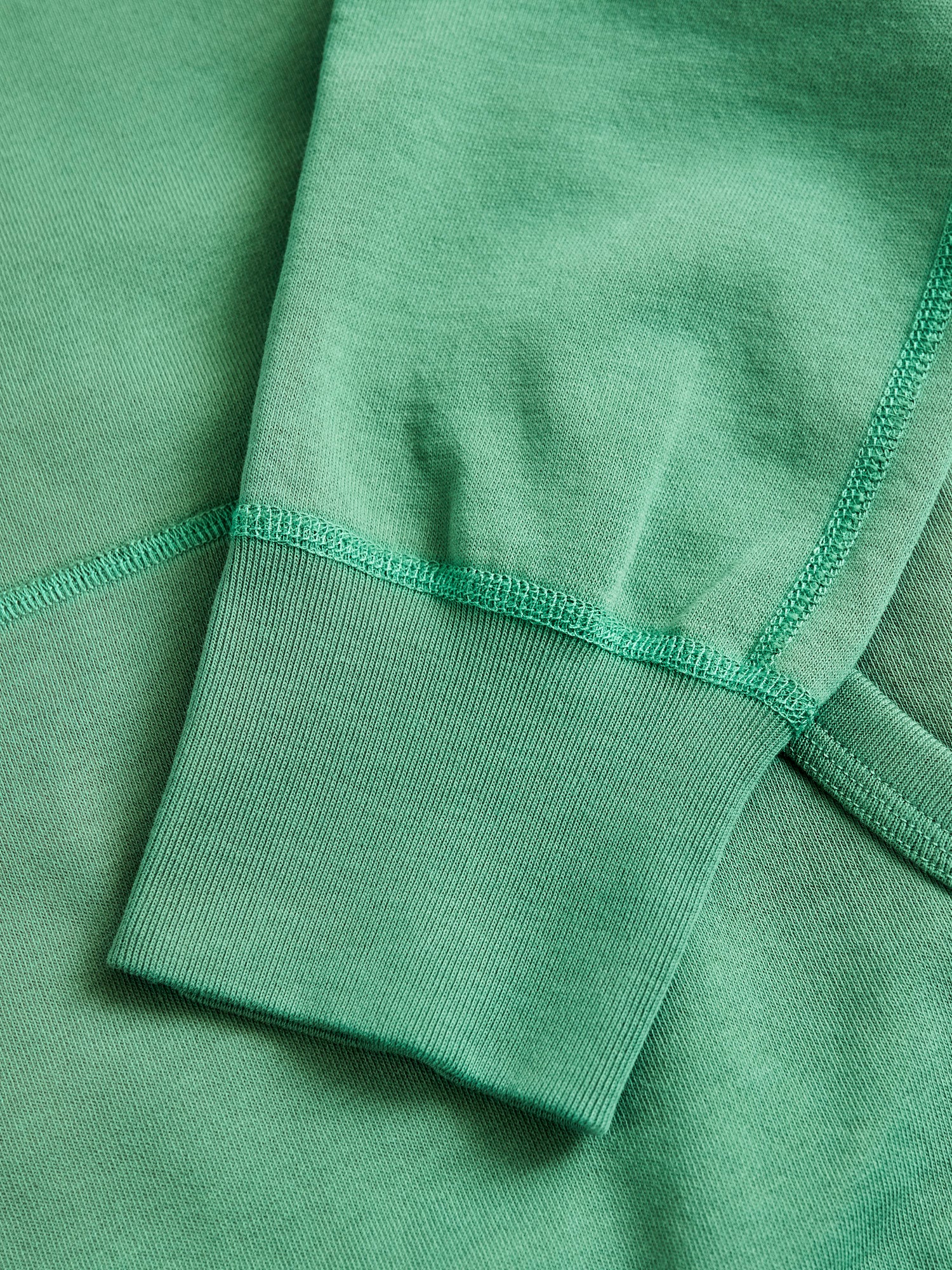 Lightweight Pullover Hoodie in Lawn Green - Image 5