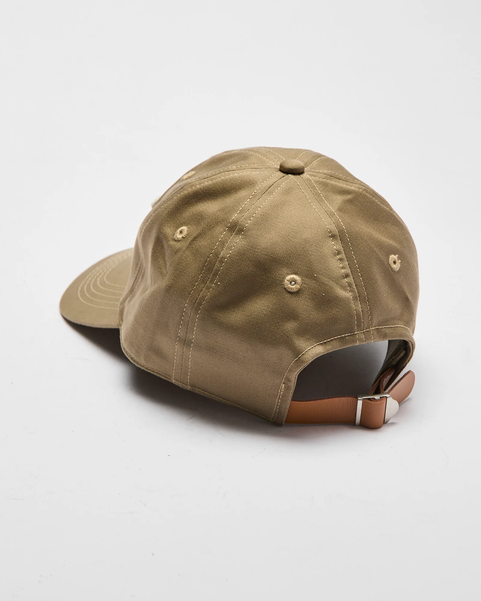 Logo Baseball Cap in Khaki - Image 5