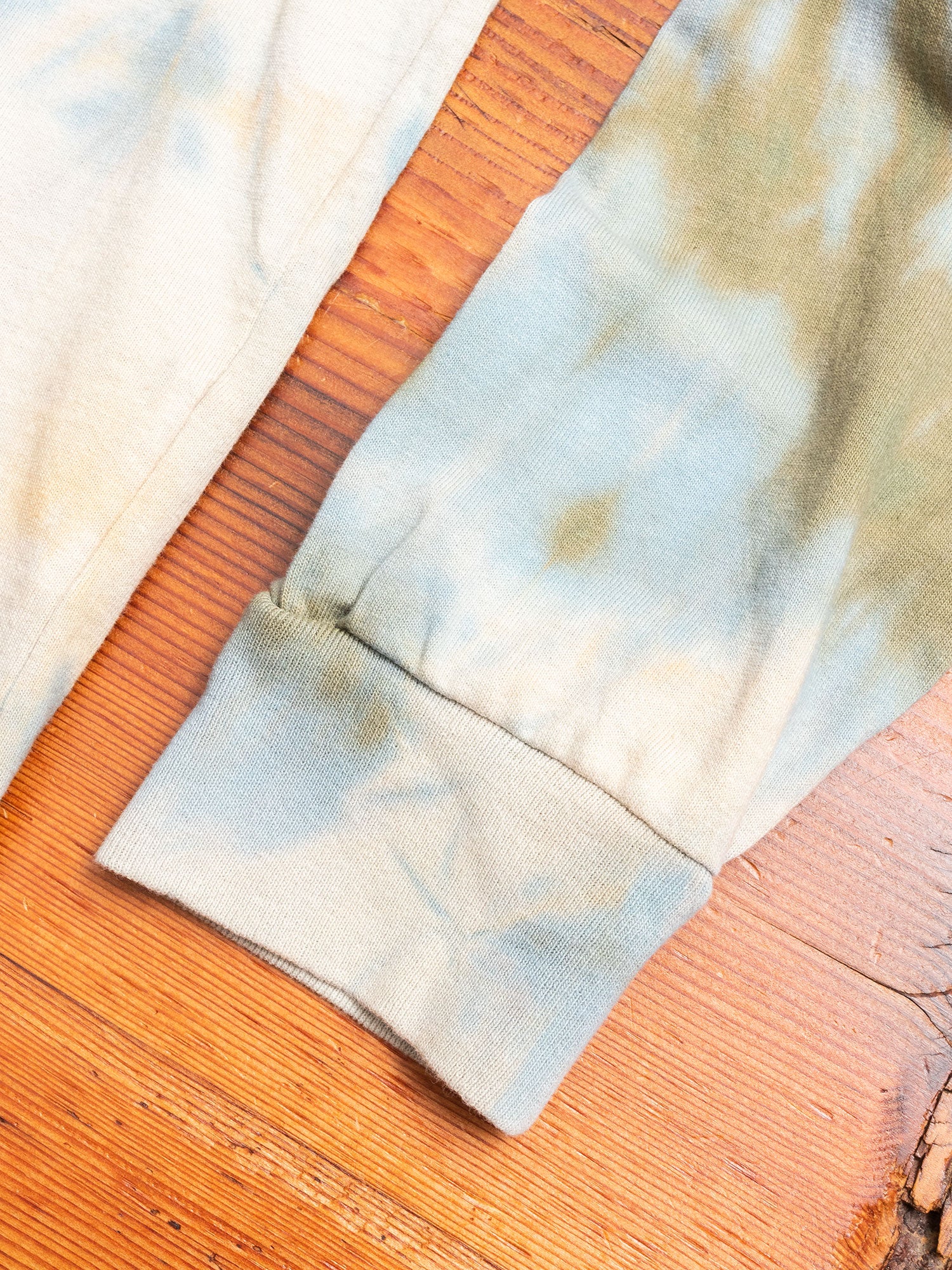 Long Sleeve University T-Shirt in Bolinas Tie Dye - Image 3