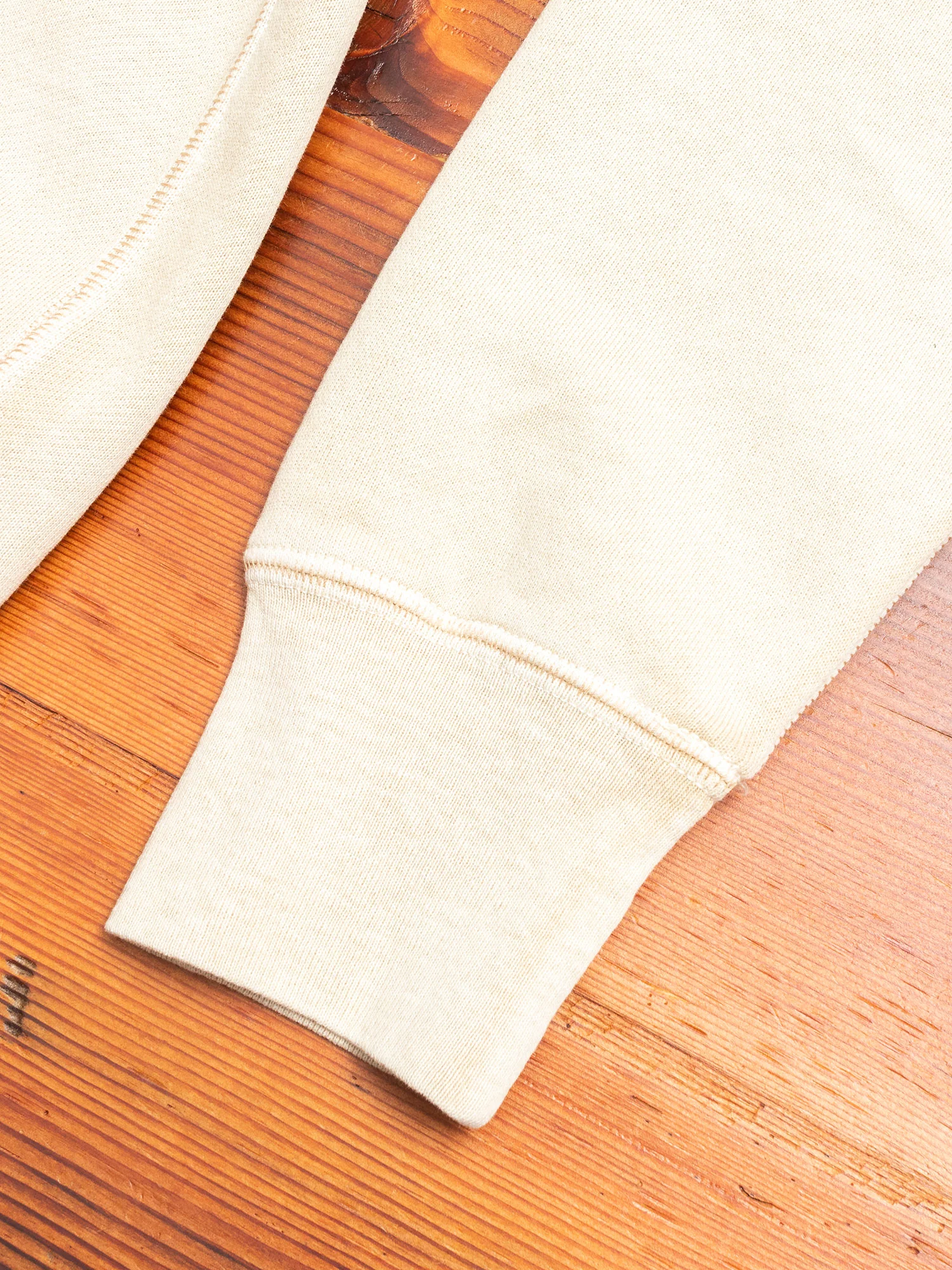 Loose Stitch Crewneck Sweater in Washed Dune - Image 4