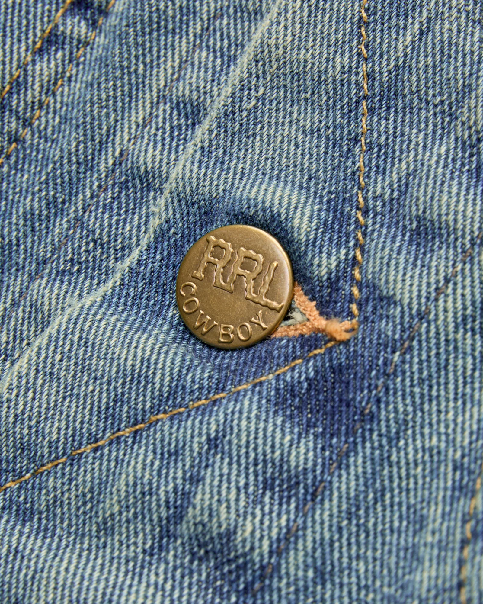 Lot 271 Denim Jacket in Washed Indigo - Image 6