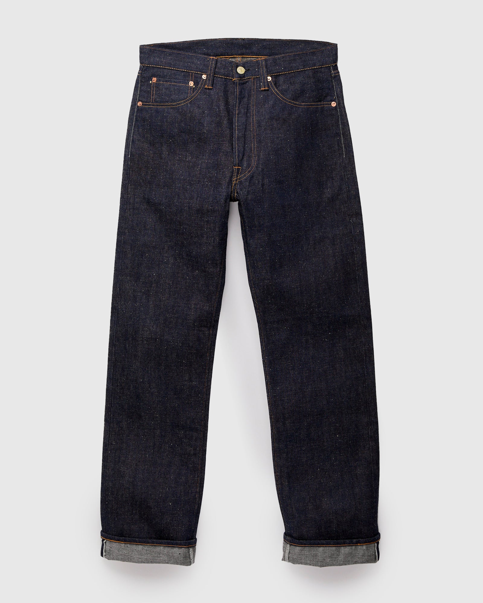 Lot 64 "Awa-Ai" 13oz Sugarcane Selvedge Denim - Classic Tapered Fit - Image 2