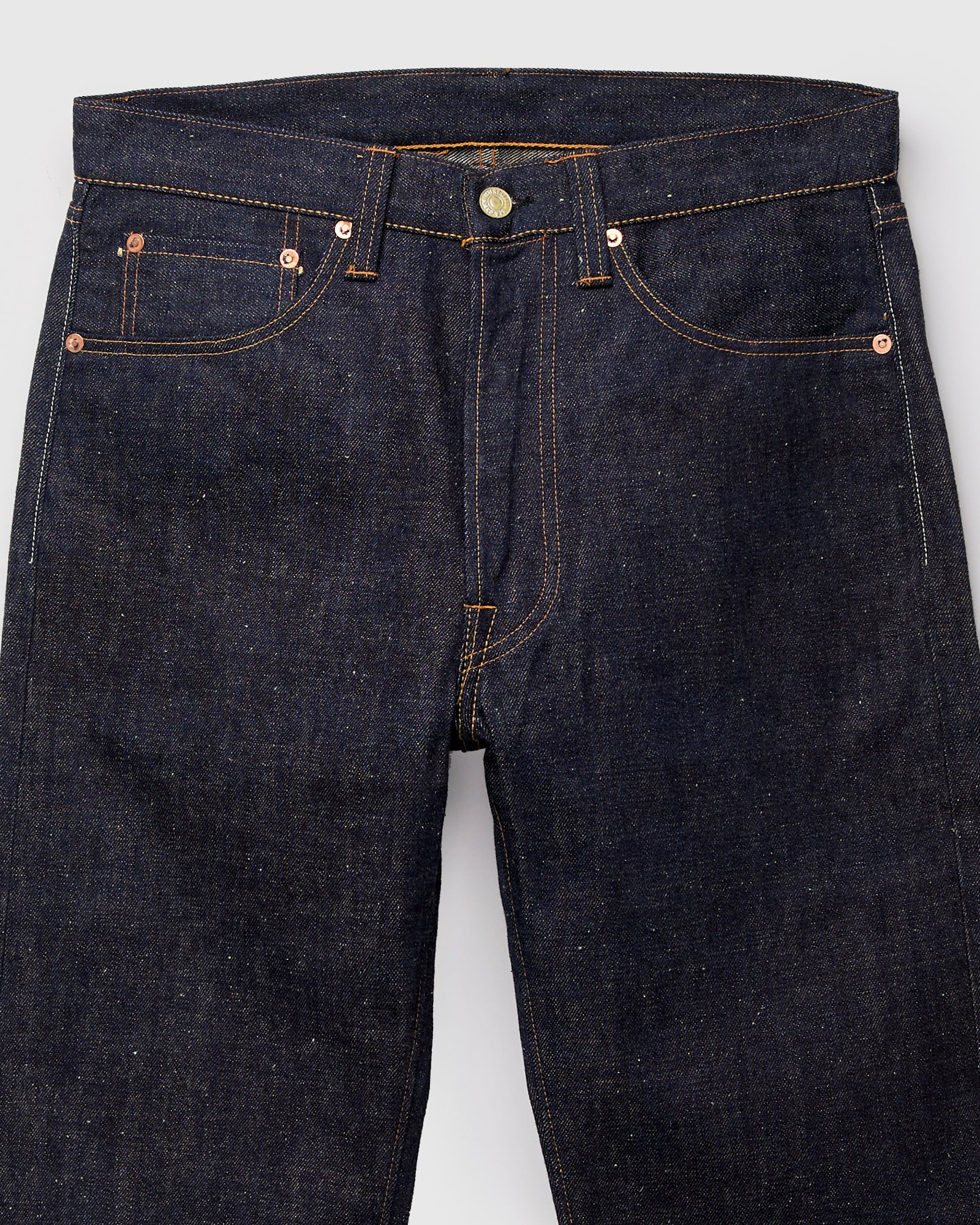 Lot 64 "Awa-Ai" 13oz Sugarcane Selvedge Denim - Classic Tapered Fit - Image 6