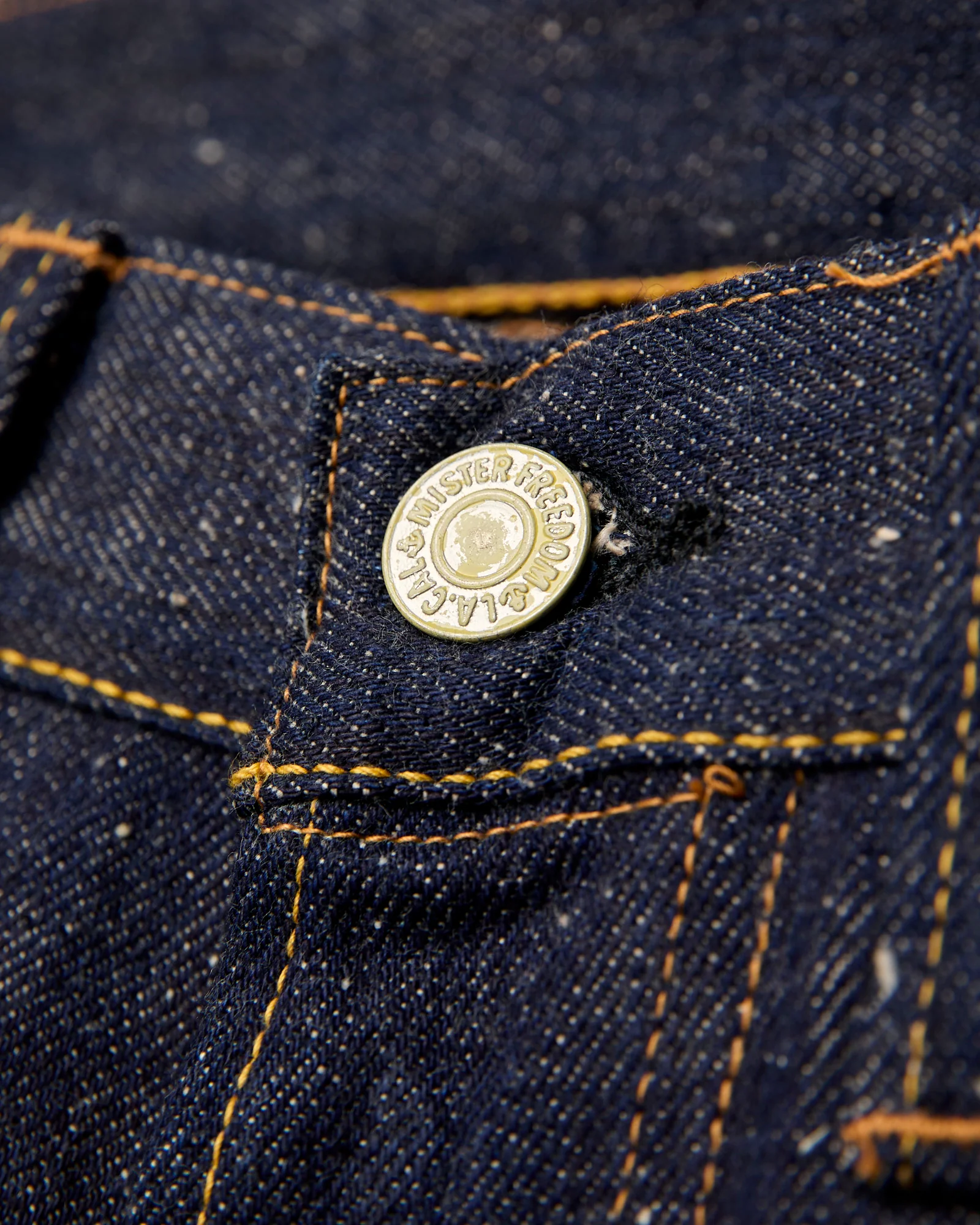 Lot 64 "Awa-Ai" 13oz Sugarcane Selvedge Denim - Classic Tapered Fit - Image 7