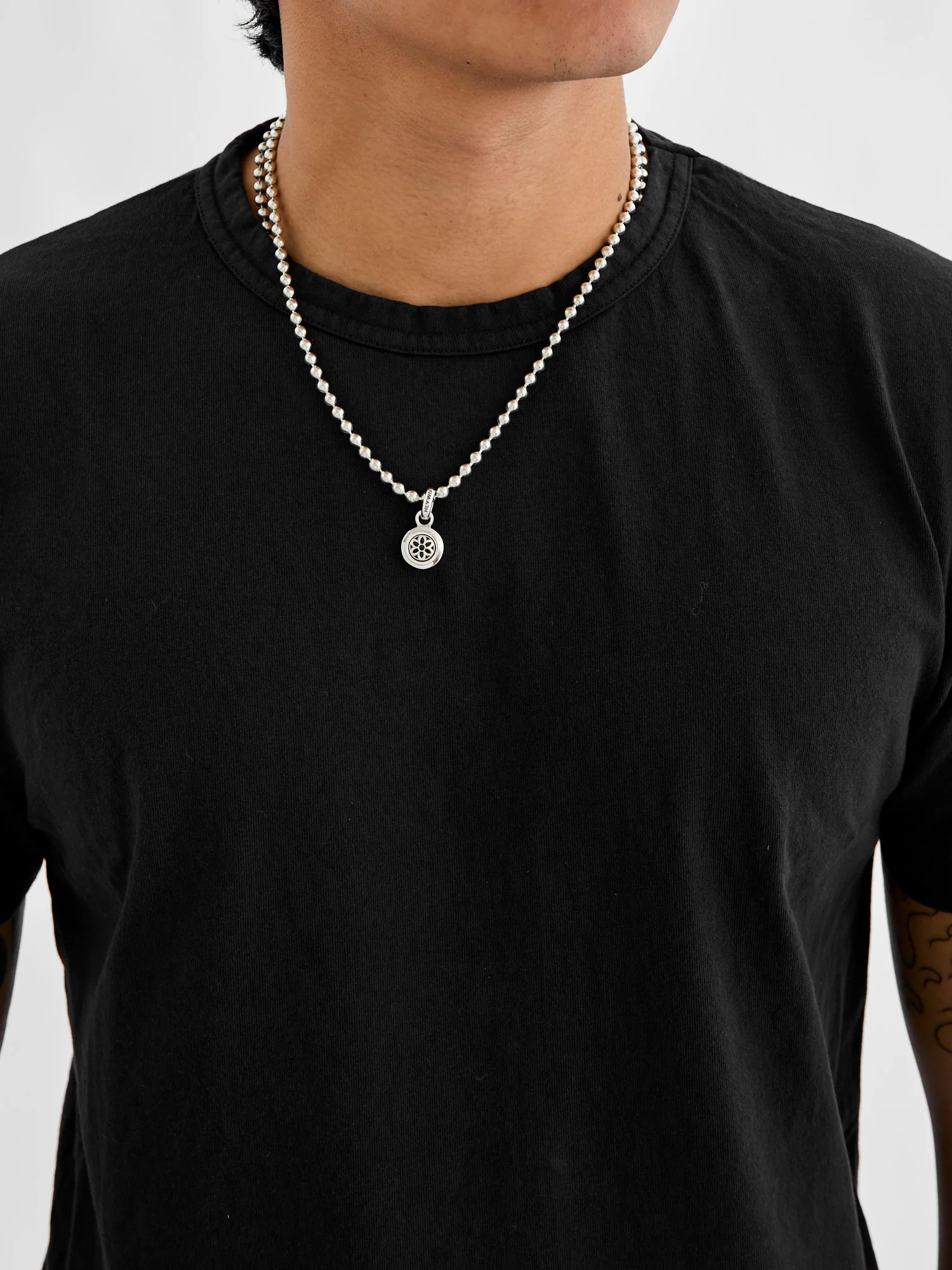 Lotus Pendant in Sterling Silver - Image 2
