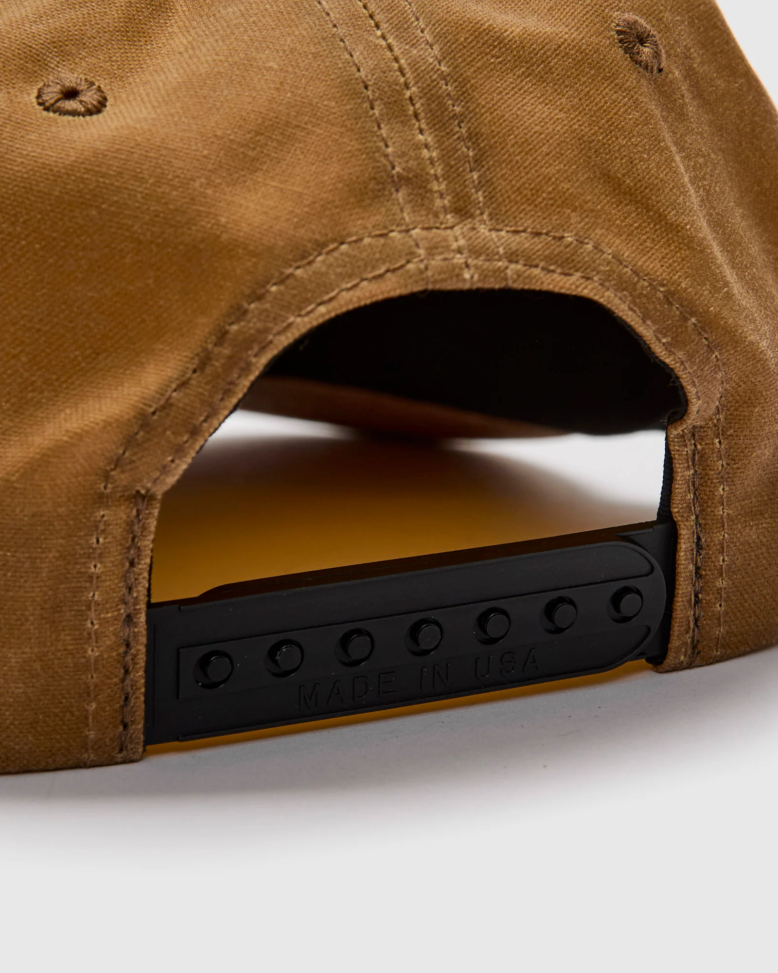 Mallard Cap in Waxed Tan - Image 5